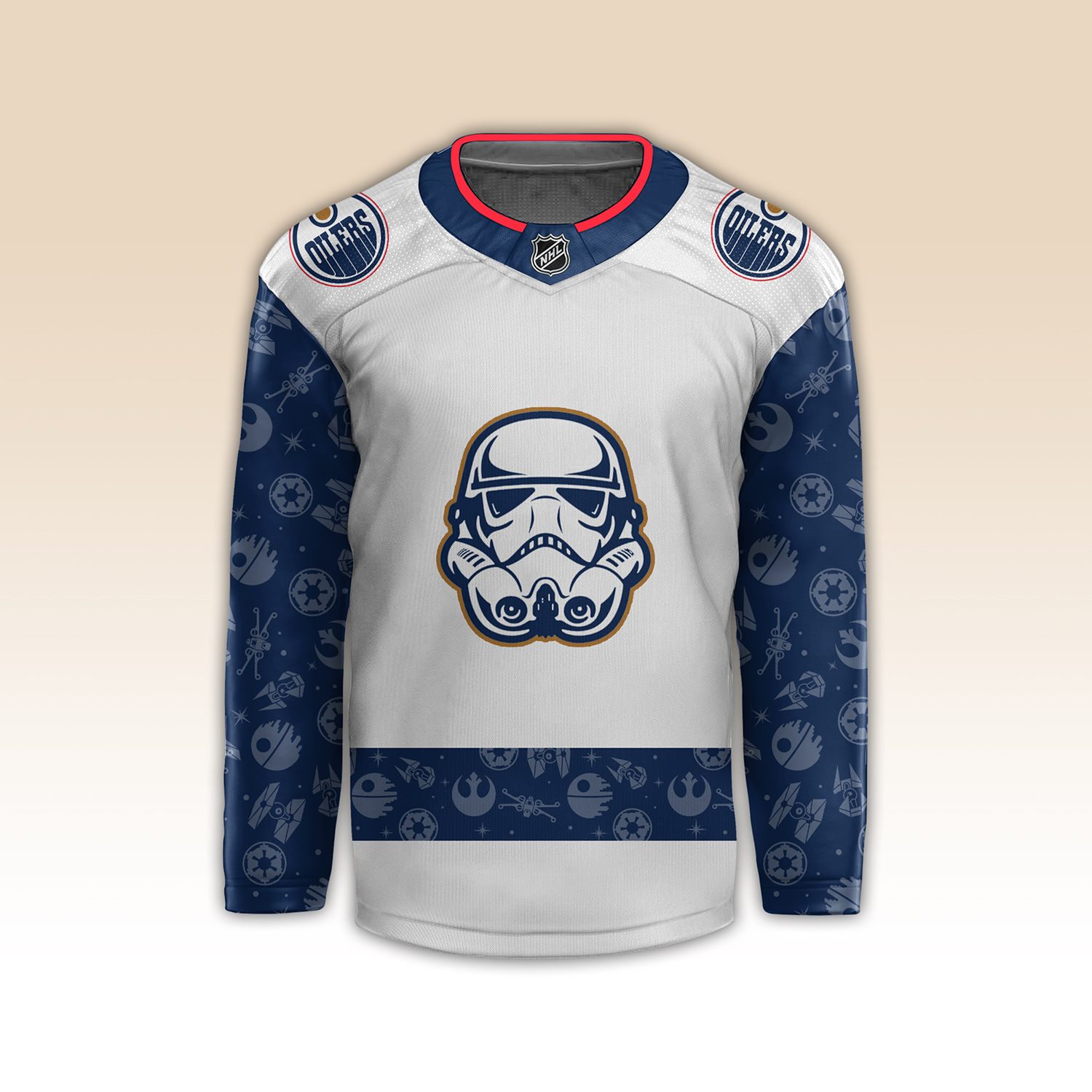 Edmonton Oilers x Star Wars Night jersey - Famjoys Edmonton Oilers x Star Wars Night jersey - Famjoys