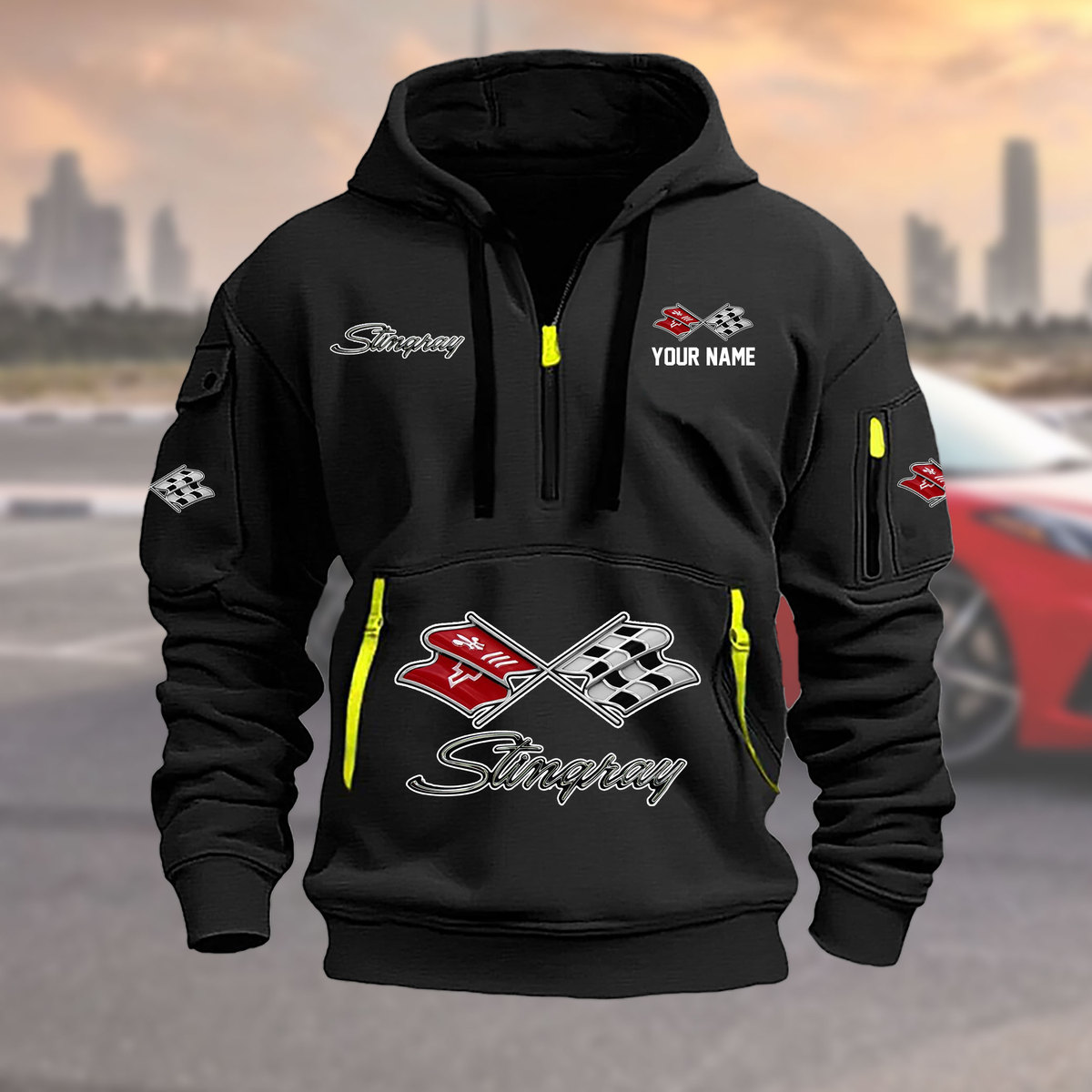 EHGLPC2985 Chevrolet Corvette Heavy Hoodie - Famjoys EHGLPC2985 Chevrolet Corvette Heavy Hoodie - Famjoys