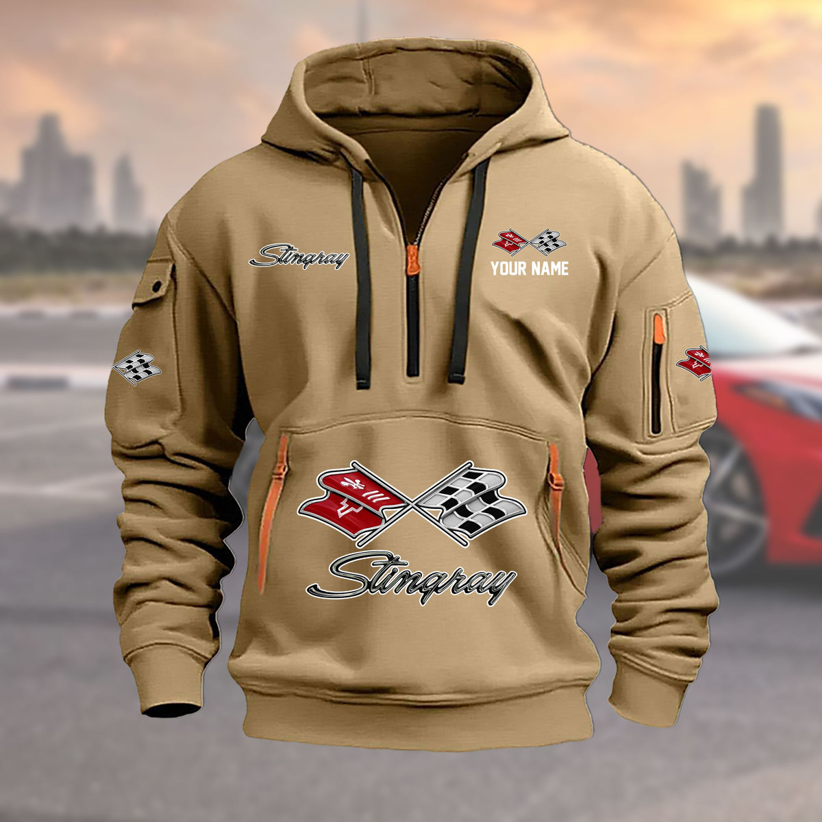 EHGLPC2985 Chevrolet Corvette Heavy Hoodie - Famjoys EHGLPC2985 Chevrolet Corvette Heavy Hoodie - Famjoys