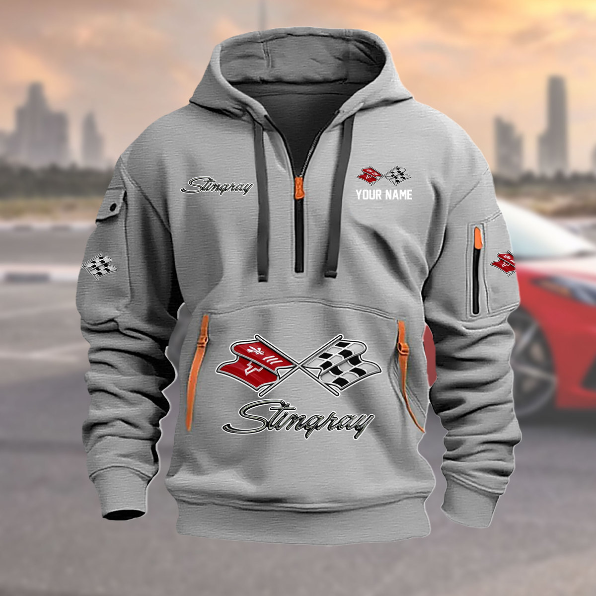 EHGLPC2985 Chevrolet Corvette Heavy Hoodie - Famjoys EHGLPC2985 Chevrolet Corvette Heavy Hoodie - Famjoys