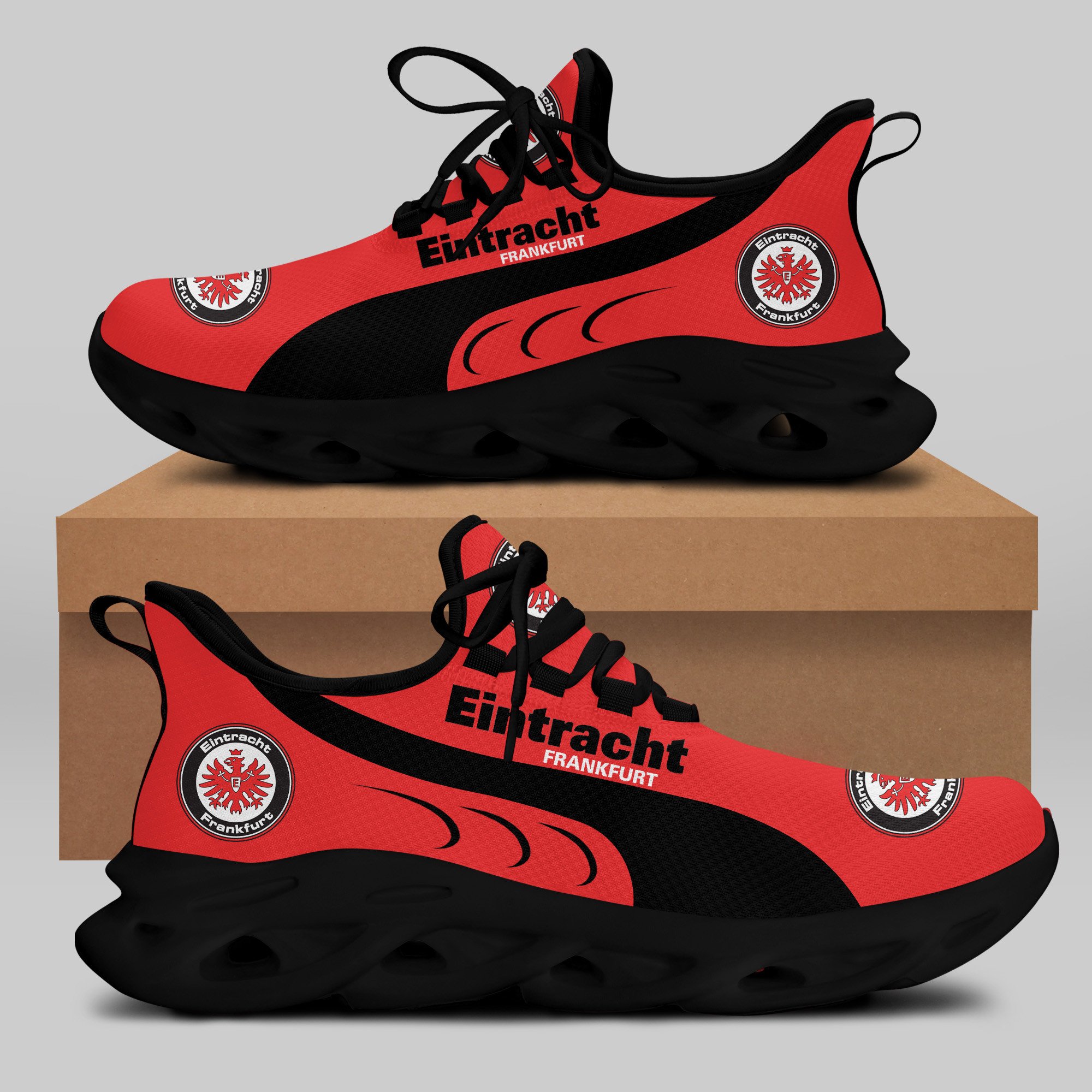 Eintracht Frankfurt RUNNING SHOES VER 1 - Famjoys Eintracht Frankfurt RUNNING SHOES VER 1 - Famjoys