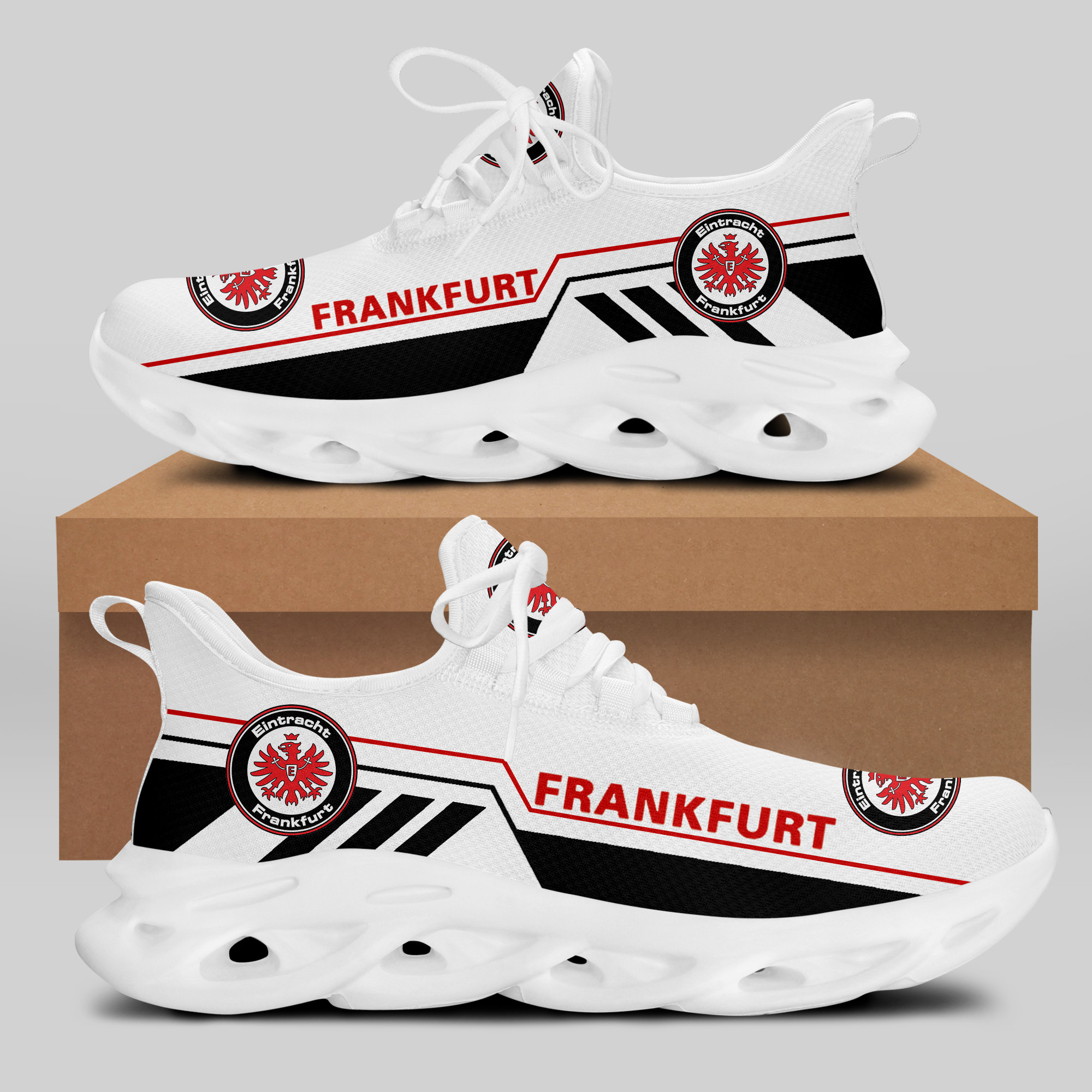 Eintracht Frankfurt RUNNING SHOES VER 16 - Famjoys Eintracht Frankfurt RUNNING SHOES VER 16 - Famjoys