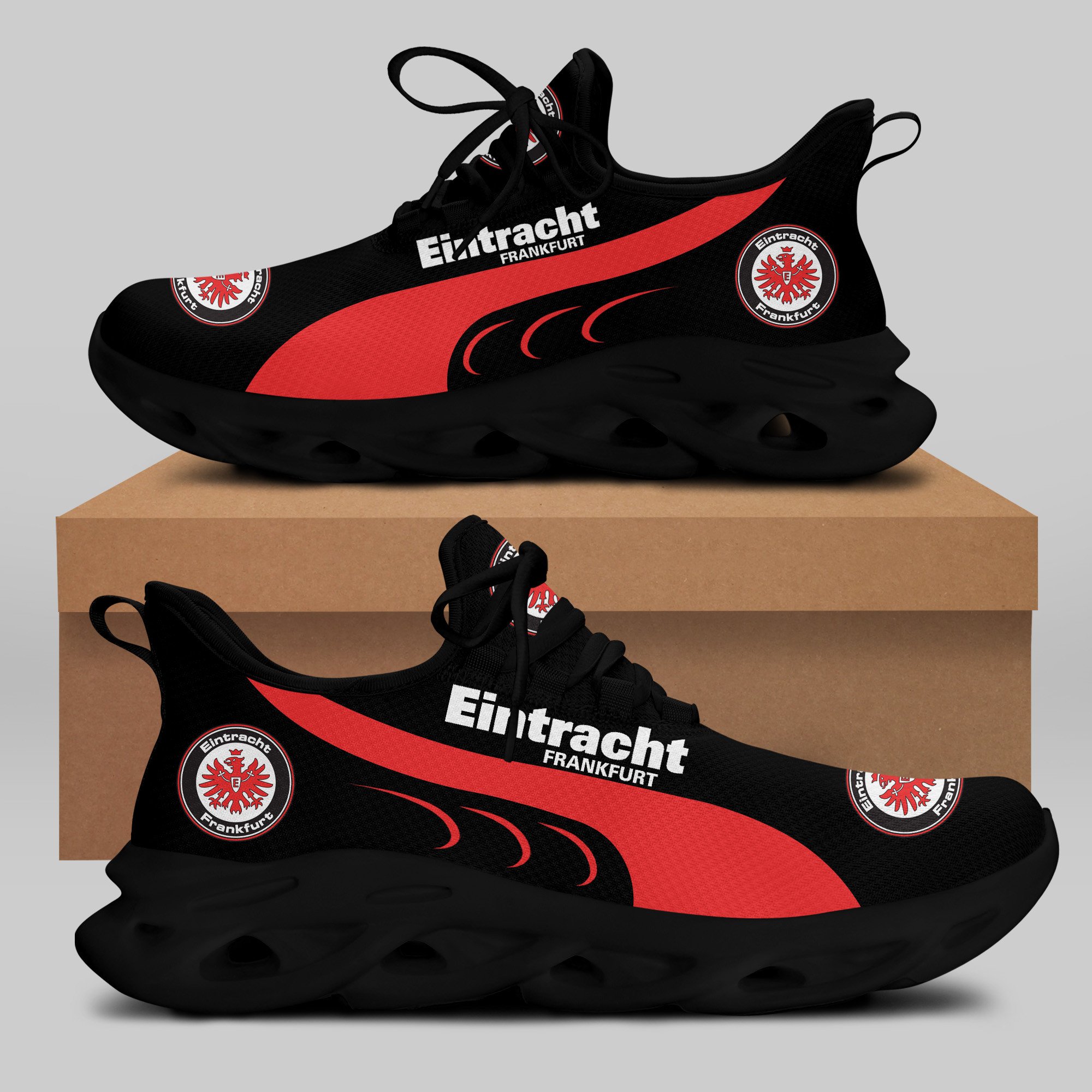 Eintracht Frankfurt RUNNING SHOES VER 2 - Famjoys Eintracht Frankfurt RUNNING SHOES VER 2 - Famjoys