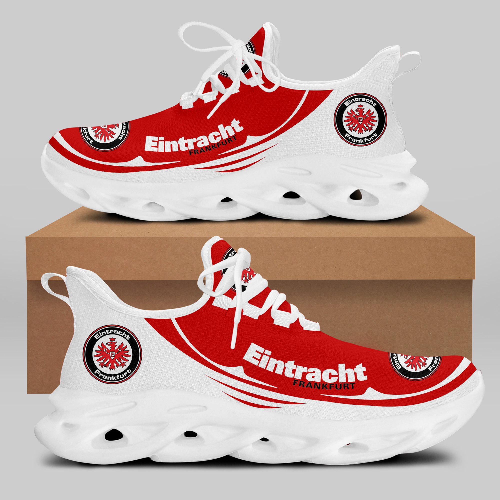 Eintracht Frankfurt RUNNING SHOES VER 22 - Famjoys Eintracht Frankfurt RUNNING SHOES VER 22 - Famjoys
