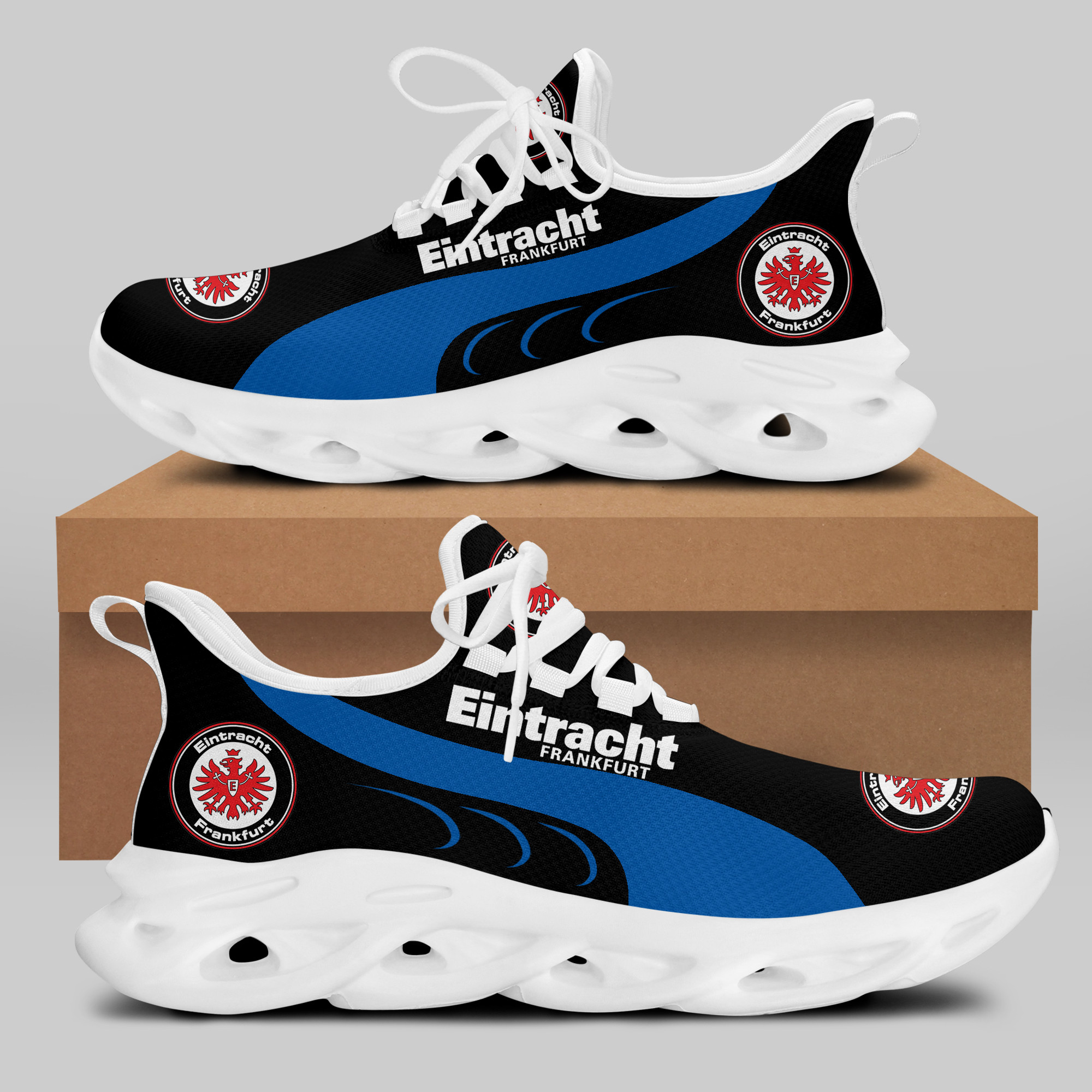 Eintracht Frankfurt RUNNING SHOES VER 4 - Famjoys Eintracht Frankfurt RUNNING SHOES VER 4 - Famjoys