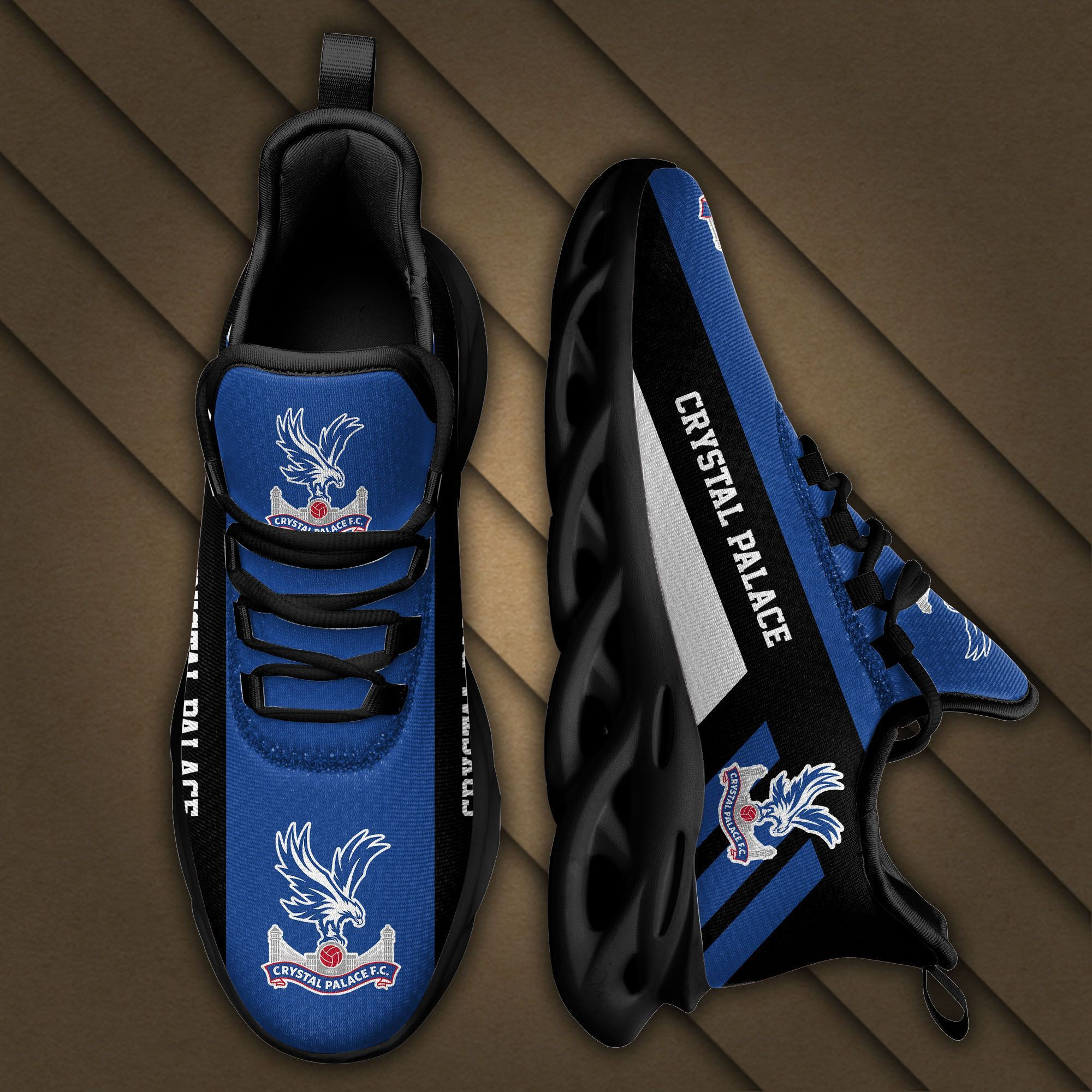 EPL Crystal Palace Max Soul Sneakers Shoes - Famjoys EPL Crystal Palace Max Soul Sneakers Shoes - Famjoys