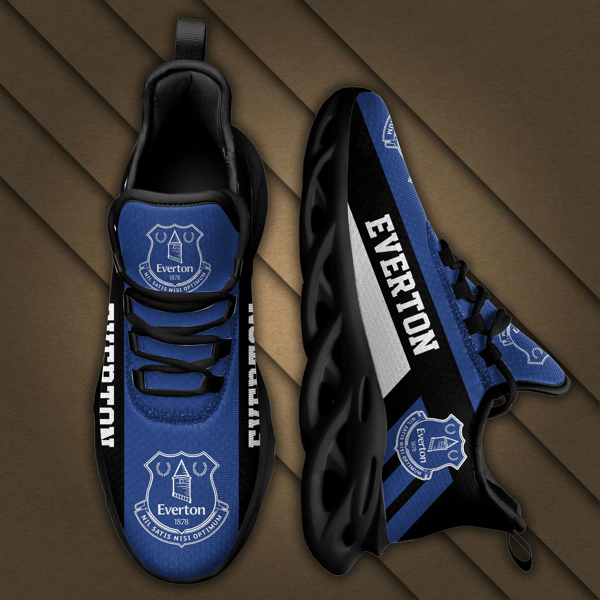 EPL Everton Max Soul Sneakers Shoes - Famjoys EPL Everton Max Soul Sneakers Shoes - Famjoys