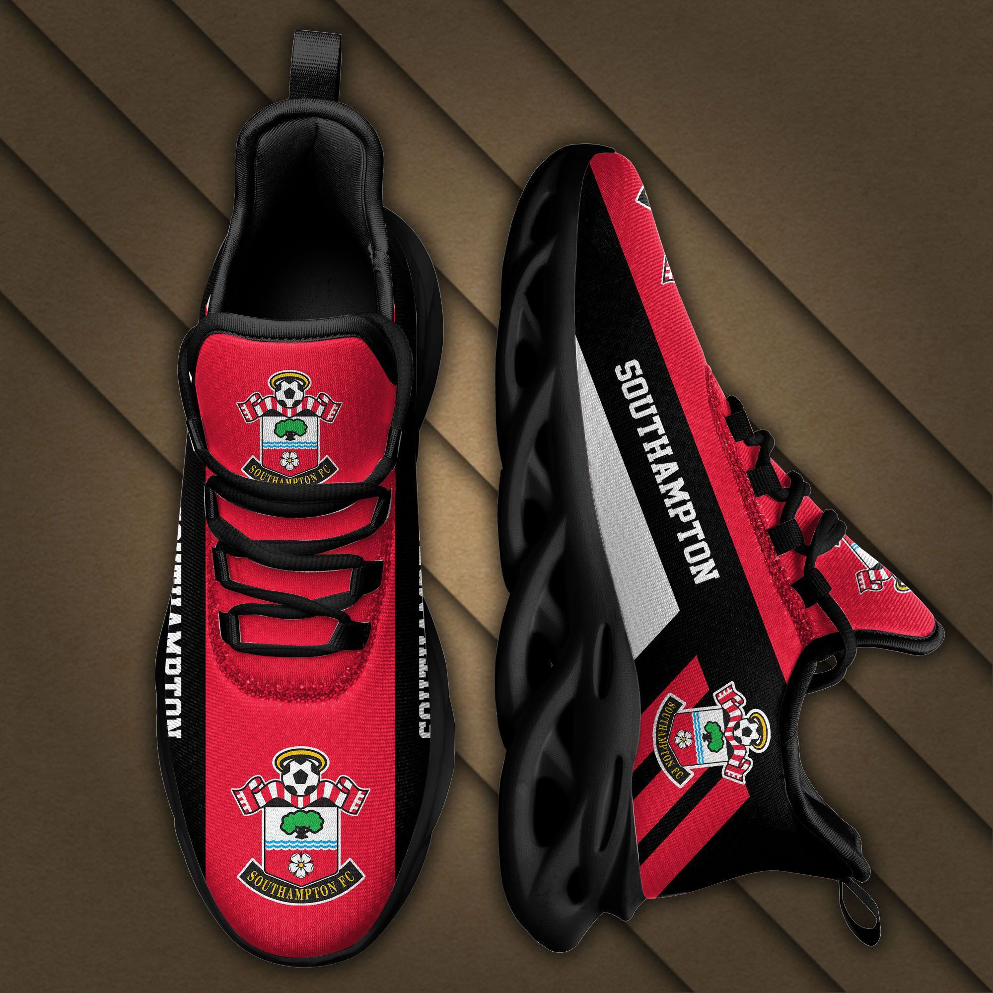 EPL Southampton Max Soul Sneakers Shoes - Famjoys EPL Southampton Max Soul Sneakers Shoes - Famjoys