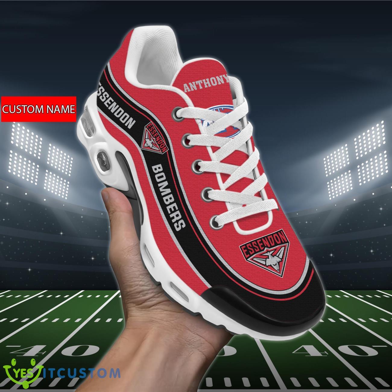 Essendon Bombers Personalized Name Air Cushion Sports Shoes Sneaker KLTNS220268 - Famjoys Essendon Bombers Personalized Name Air Cushion Sports Shoes Sneaker KLTNS220268 - Famjoys