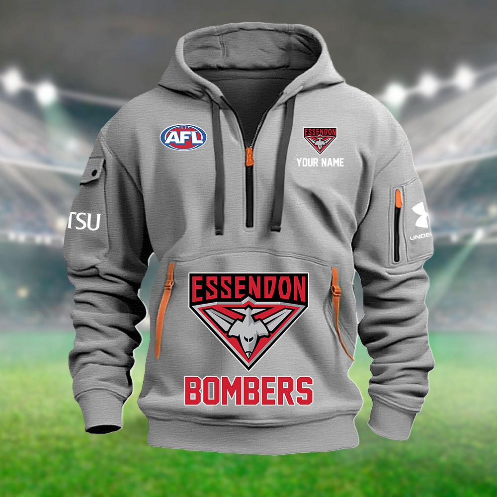 Essendon Football Heavy Hoodie - Famjoys Essendon Football Heavy Hoodie - Famjoys