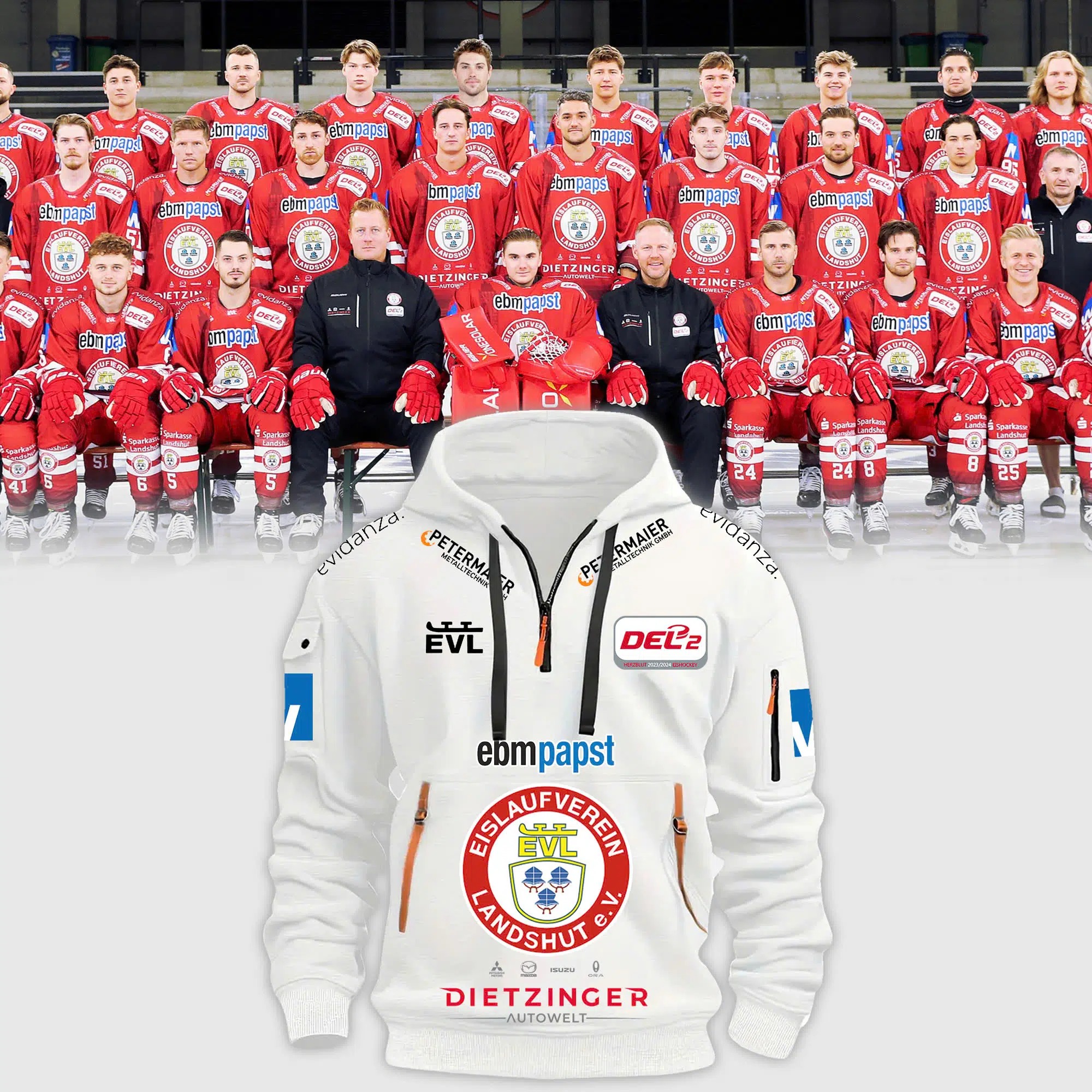 EV Landshut Hoodie - Famjoys EV Landshut Hoodie - Famjoys