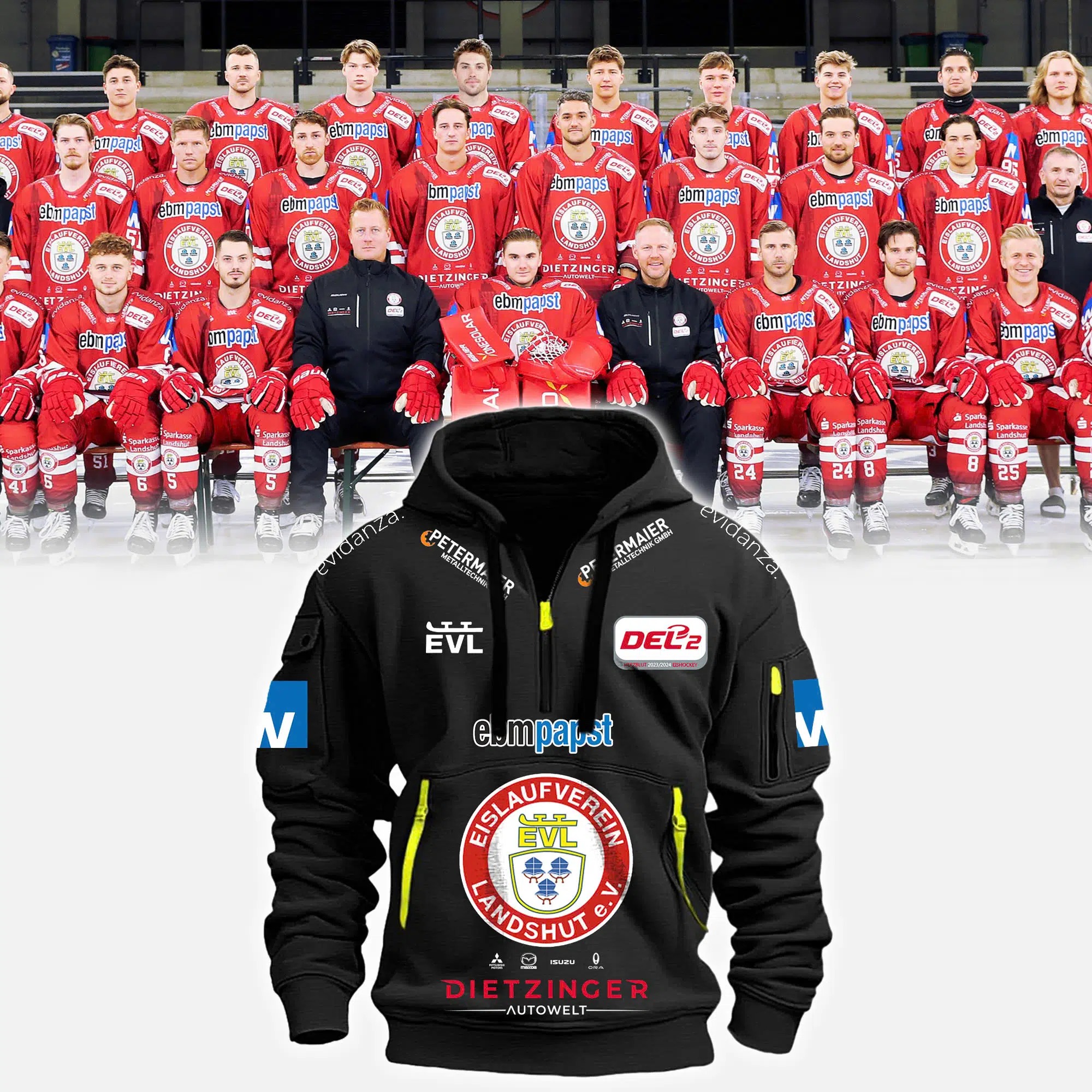EV Landshut Hoodie - Famjoys EV Landshut Hoodie - Famjoys