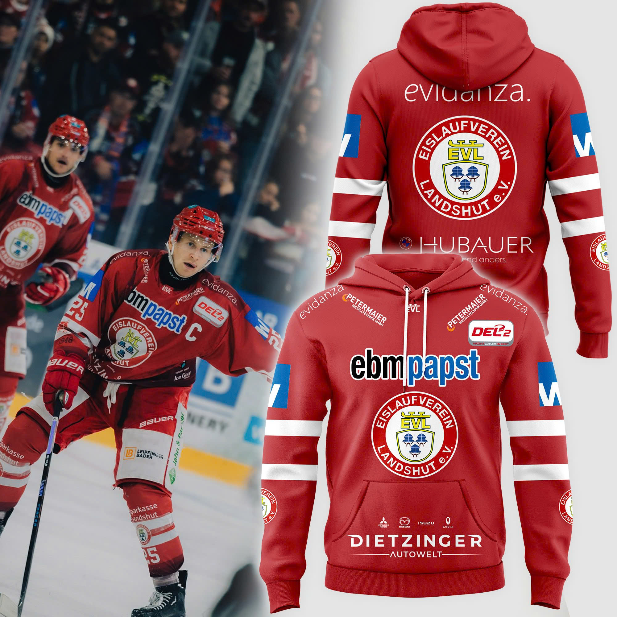EV Landshut New Hoodie - Famjoys EV Landshut New Hoodie - Famjoys