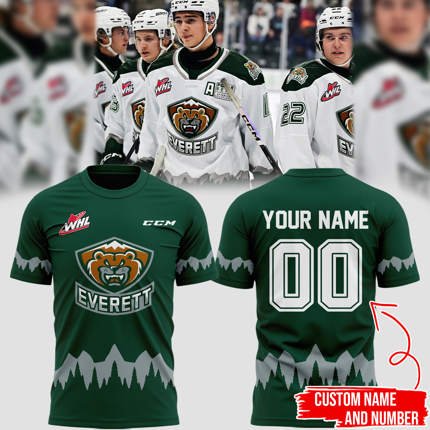 Everett Silvertips 2024 shirts - Famjoys Everett Silvertips 2024 shirts - Famjoys