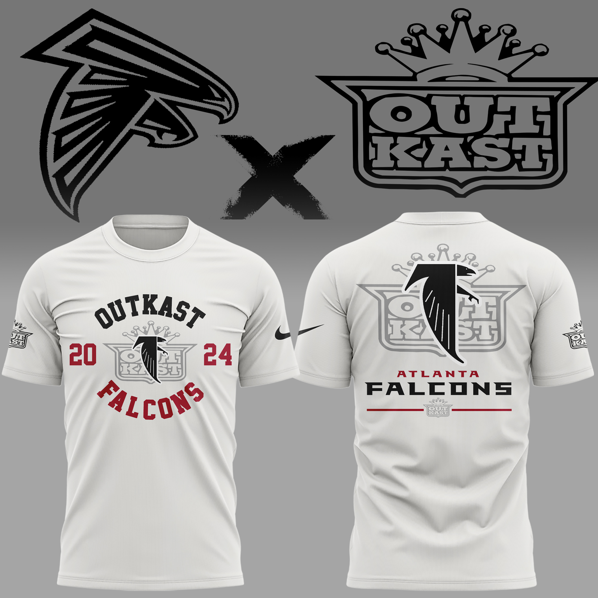 Falcons x Outkast Hoodie 2024 - Famjoys Falcons x Outkast Hoodie 2024 - Famjoys