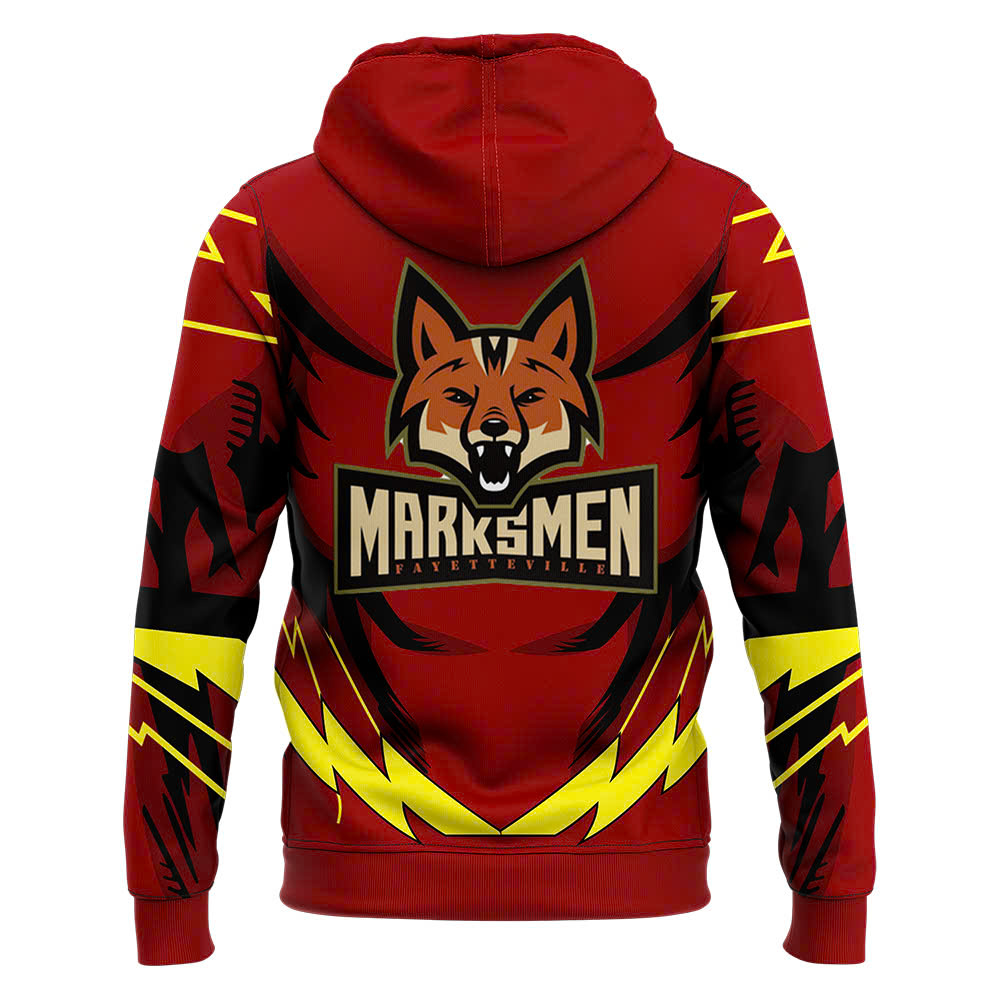 Fayetteville Marksmen Heroes Night Hoodie 2025 - Famjoys Fayetteville Marksmen Heroes Night Hoodie 2025 - Famjoys