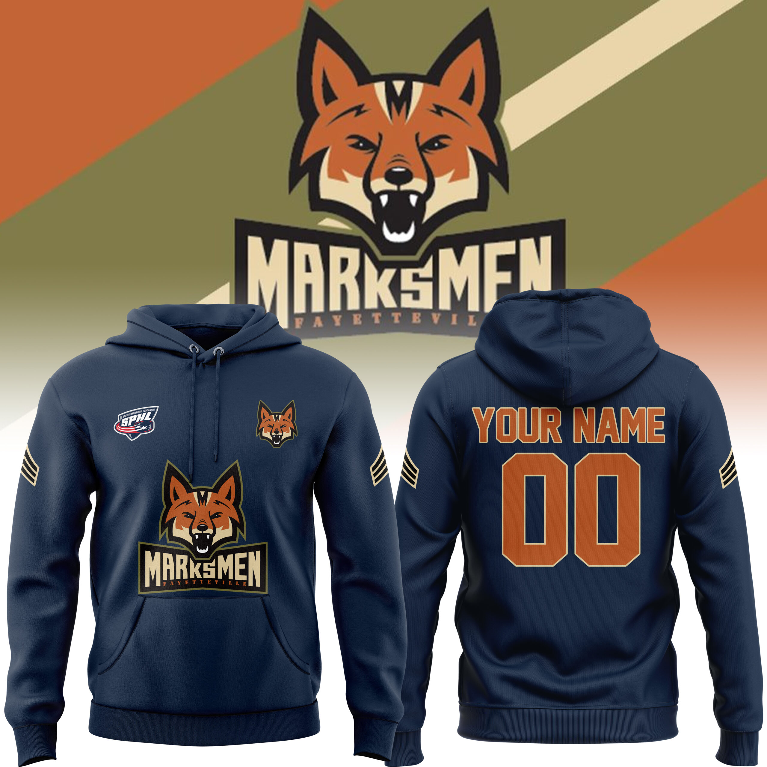 Fayetteville Marksmen Hoodie 2025 - Famjoys Fayetteville Marksmen Hoodie 2025 - Famjoys