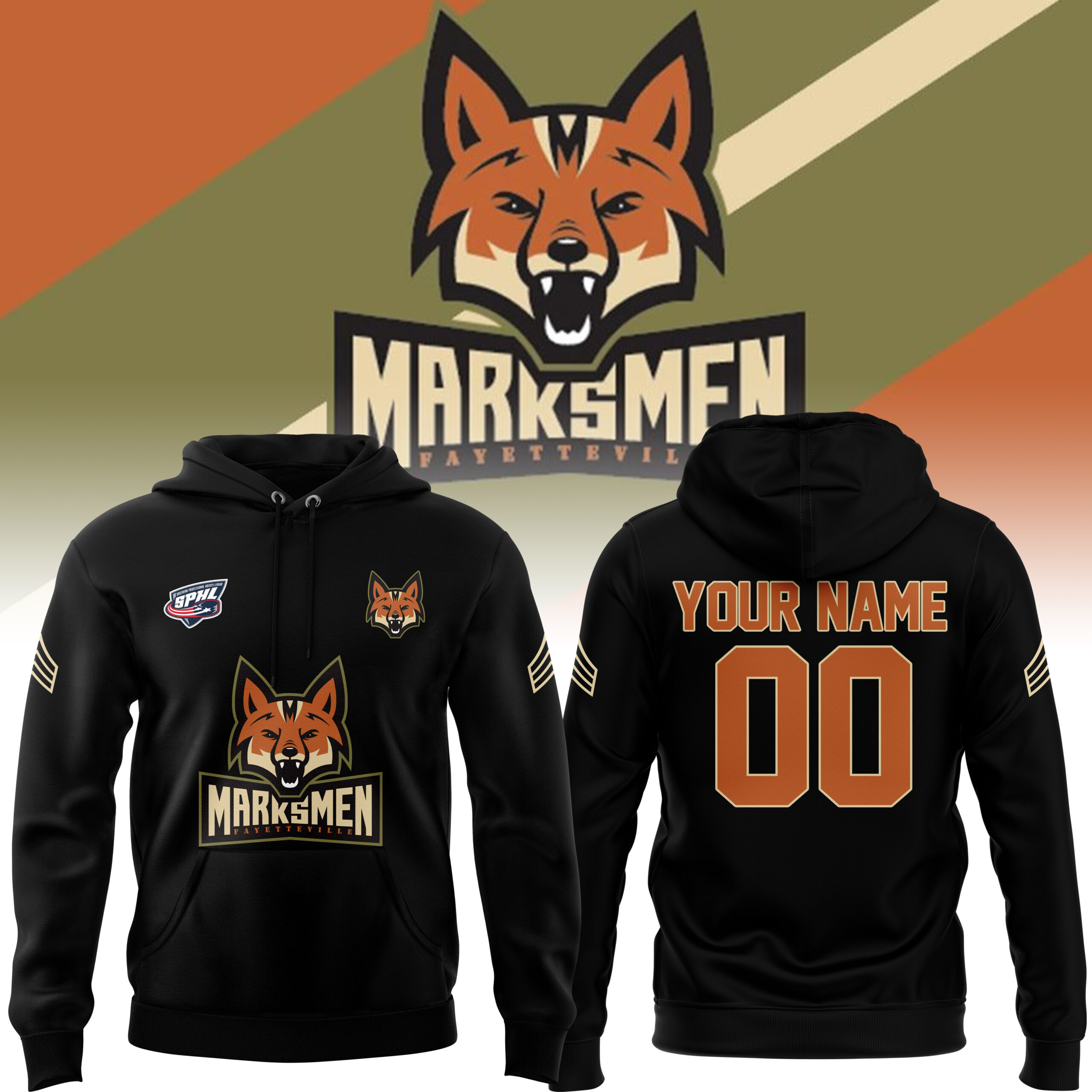 Fayetteville Marksmen Hoodie 2025 - Famjoys Fayetteville Marksmen Hoodie 2025 - Famjoys