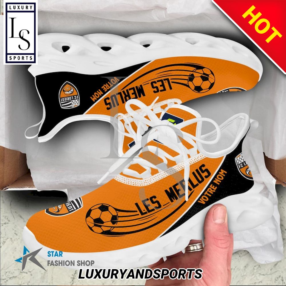 FC Lorient Ligue 1 Custom Name Max Soul Shoes - Famjoys FC Lorient Ligue 1 Custom Name Max Soul Shoes - Famjoys
