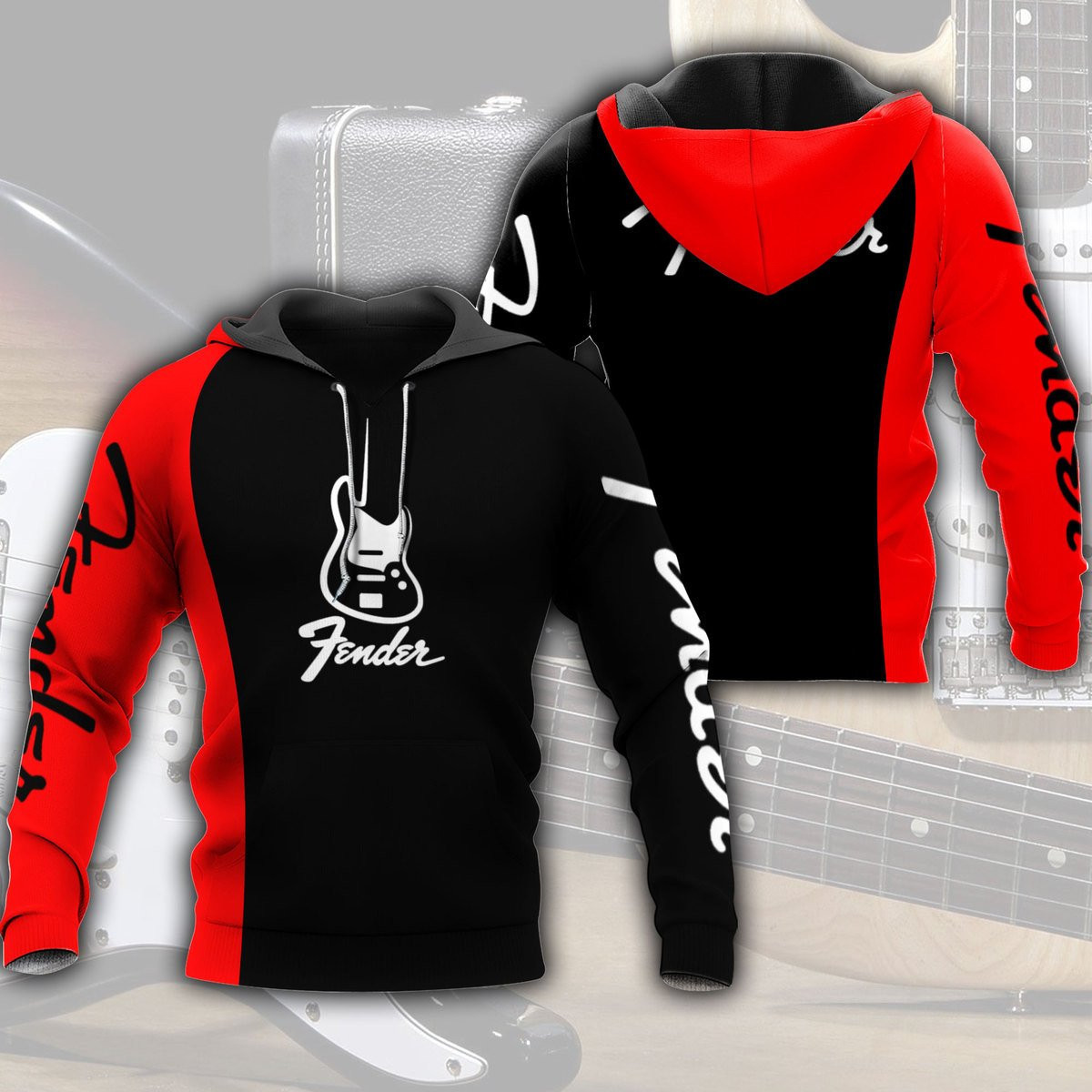 FENDER Hoodies - v5 - Famjoys FENDER Hoodies - v5 - Famjoys