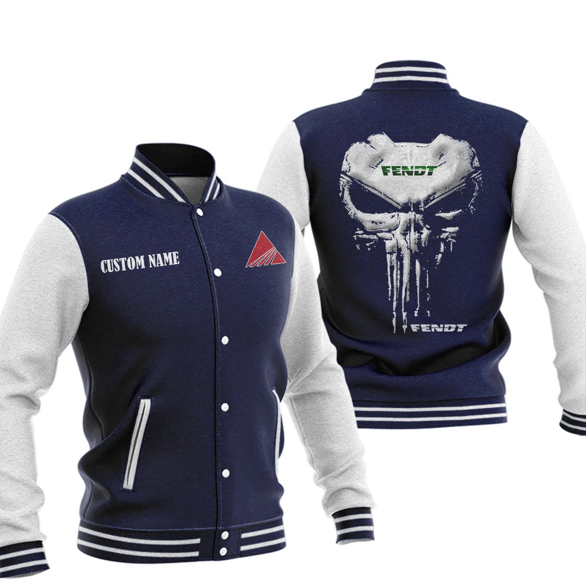 Fendt Baseball Jacket, Multicolor - Famjoys Fendt Baseball Jacket, Multicolor - Famjoys