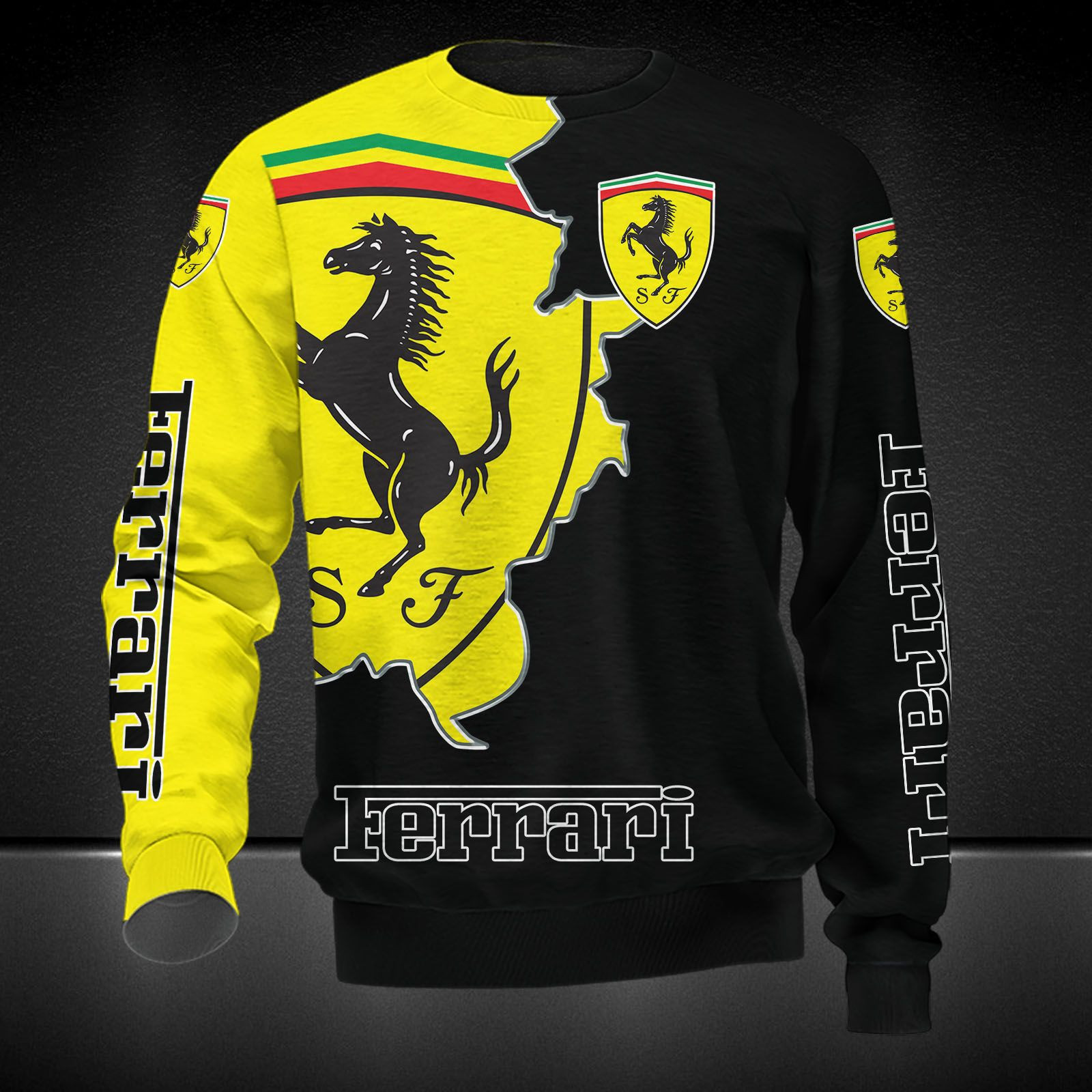 Ferrari All Over Print Caftan7671 - Famjoys Ferrari All Over Print Caftan7671 - Famjoys