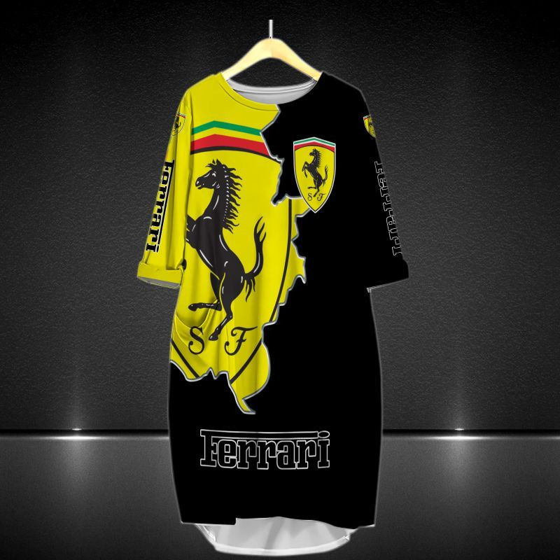 Ferrari All Over Print Caftan7671 - Famjoys Ferrari All Over Print Caftan7671 - Famjoys