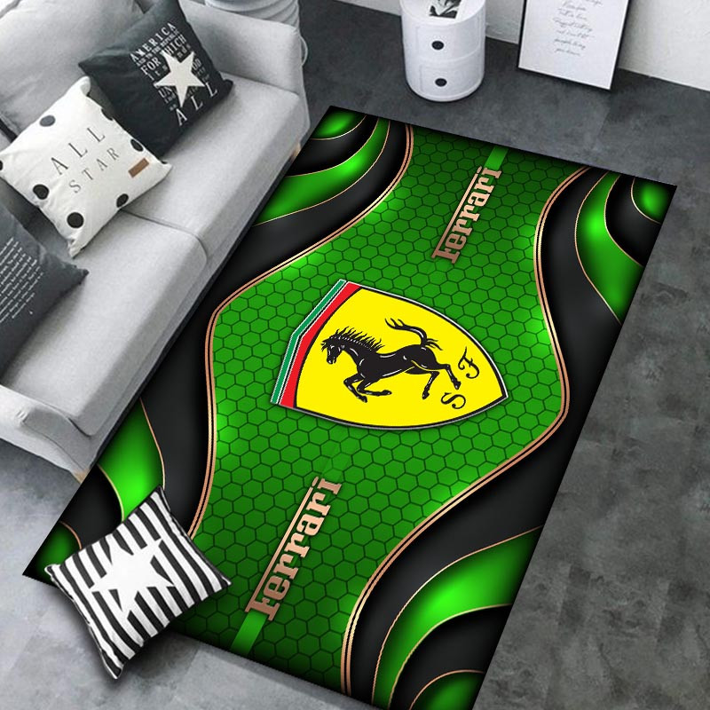 Ferrari Area Rugs 3906 Multicolor - Famjoys Ferrari Area Rugs 3906 Multicolor - Famjoys