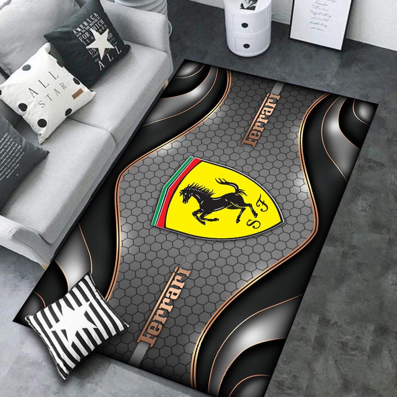 Ferrari Area Rugs 3906 Multicolor - Famjoys Ferrari Area Rugs 3906 Multicolor - Famjoys
