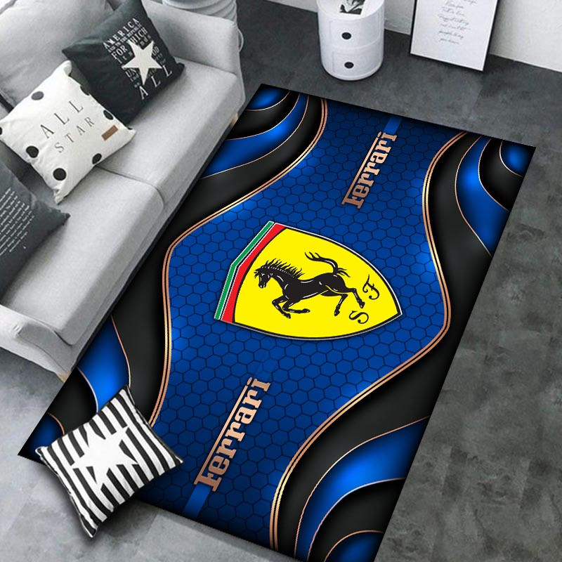 Ferrari Area Rugs 3906 Multicolor - Famjoys Ferrari Area Rugs 3906 Multicolor - Famjoys