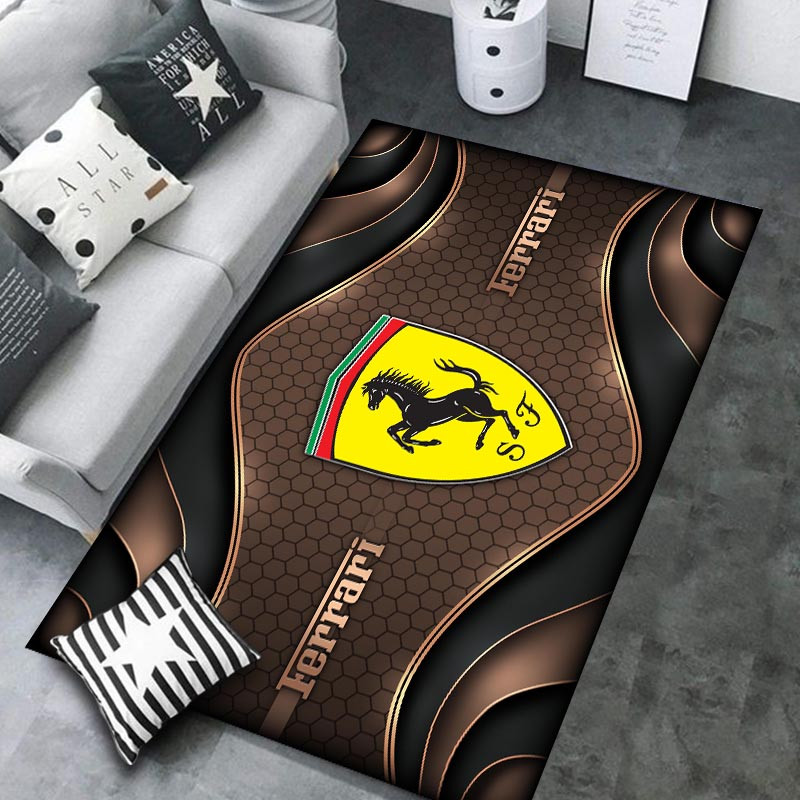 Ferrari Area Rugs 3906 Multicolor - Famjoys Ferrari Area Rugs 3906 Multicolor - Famjoys