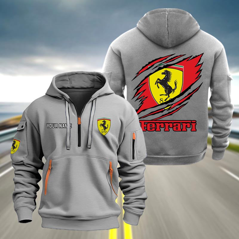 Ferrari Heavy Hoodie - Famjoys Ferrari Heavy Hoodie - Famjoys