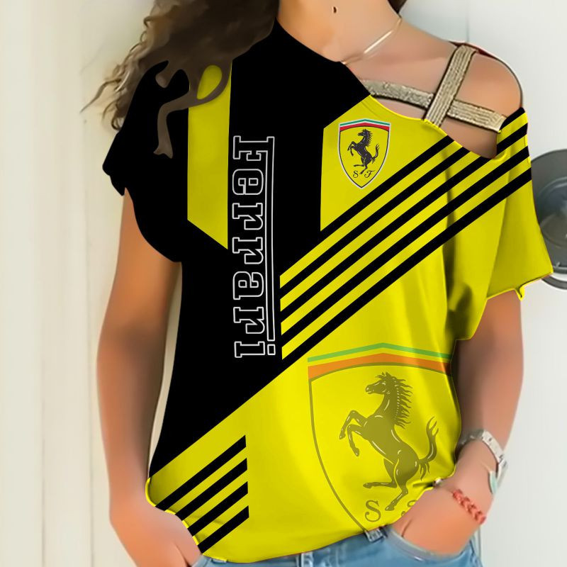 Ferrari Printing T-Shirt, Polo, Hoodie, Zip, Bomber 025 - Famjoys Ferrari Printing T-Shirt, Polo, Hoodie, Zip, Bomber 025 - Famjoys