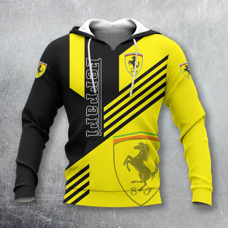 Ferrari Printing T-Shirt, Polo, Hoodie, Zip, Bomber 025 - Famjoys Ferrari Printing T-Shirt, Polo, Hoodie, Zip, Bomber 025 - Famjoys