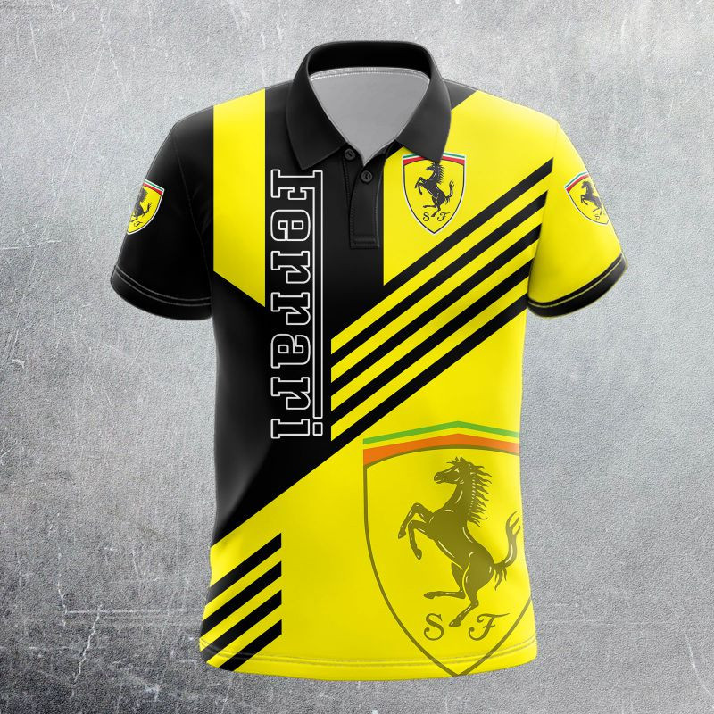 Ferrari Printing T-Shirt, Polo, Hoodie, Zip, Bomber 025 - Famjoys Ferrari Printing T-Shirt, Polo, Hoodie, Zip, Bomber 025 - Famjoys