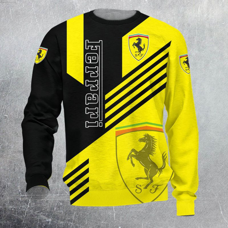 Ferrari Printing T-Shirt, Polo, Hoodie, Zip, Bomber 025 - Famjoys Ferrari Printing T-Shirt, Polo, Hoodie, Zip, Bomber 025 - Famjoys