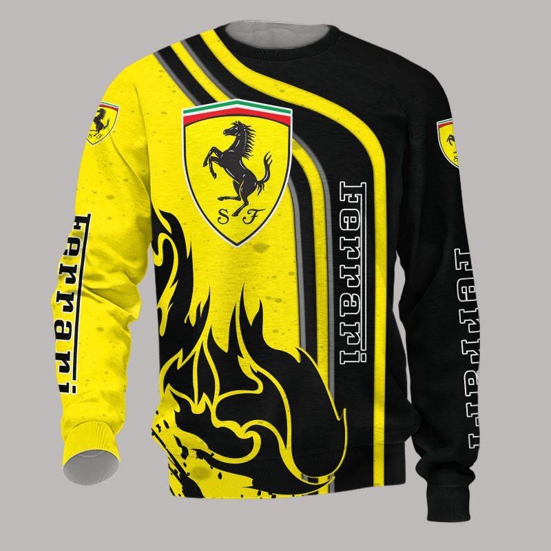 Ferrari Printing T-Shirt, Polo, Hoodie, Zip, Bomber 9804 - Famjoys Ferrari Printing T-Shirt, Polo, Hoodie, Zip, Bomber 9804 - Famjoys