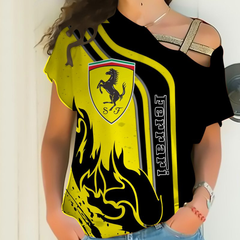 Ferrari Printing T-Shirt, Polo, Hoodie, Zip, Bomber 9804 - Famjoys Ferrari Printing T-Shirt, Polo, Hoodie, Zip, Bomber 9804 - Famjoys