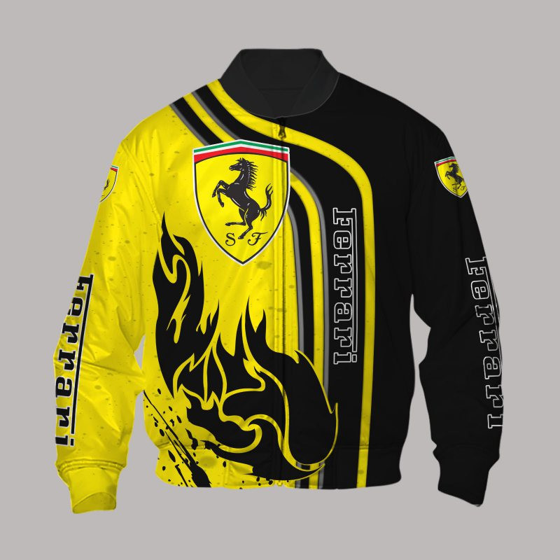 Ferrari Printing T-Shirt, Polo, Hoodie, Zip, Bomber 9804 - Famjoys Ferrari Printing T-Shirt, Polo, Hoodie, Zip, Bomber 9804 - Famjoys