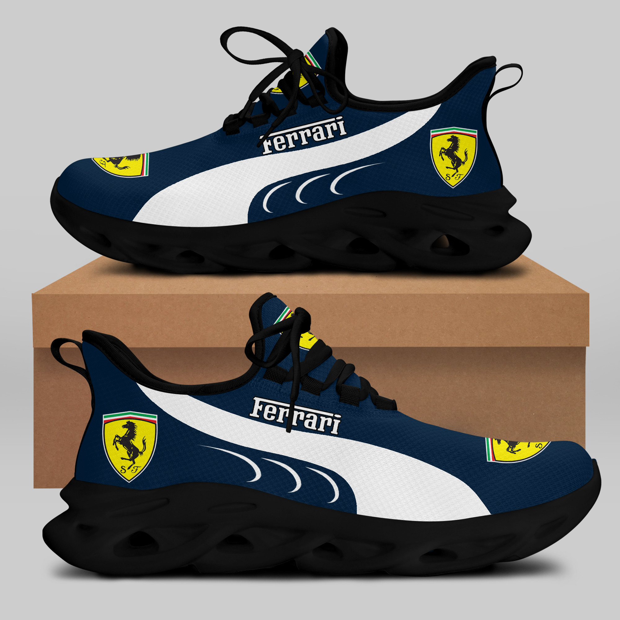 Ferrari Sneaker Running Shoes Ver 11 - Famjoys Ferrari Sneaker Running Shoes Ver 11 - Famjoys