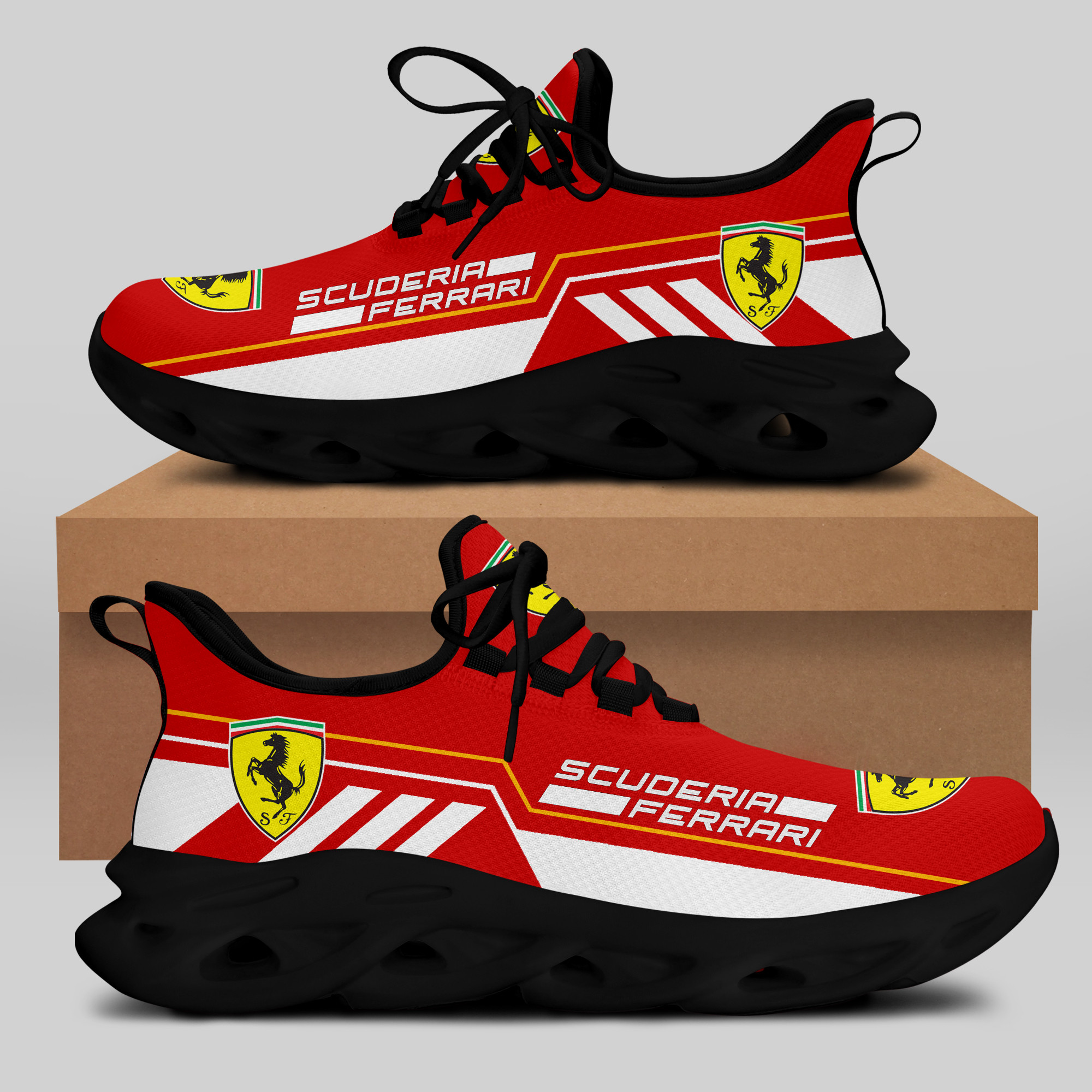 Ferrari Sneaker Running Shoes Ver 14 - Famjoys Ferrari Sneaker Running Shoes Ver 14 - Famjoys
