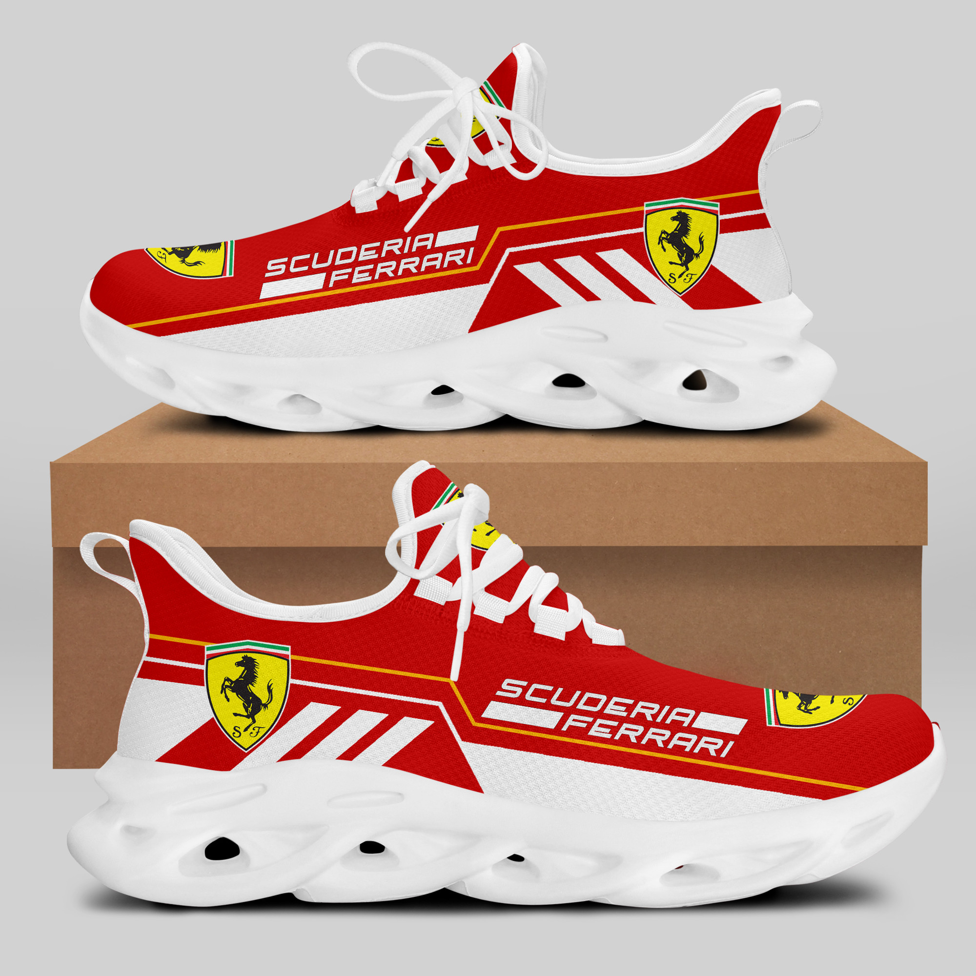 Ferrari Sneaker Running Shoes Ver 14 - Famjoys Ferrari Sneaker Running Shoes Ver 14 - Famjoys