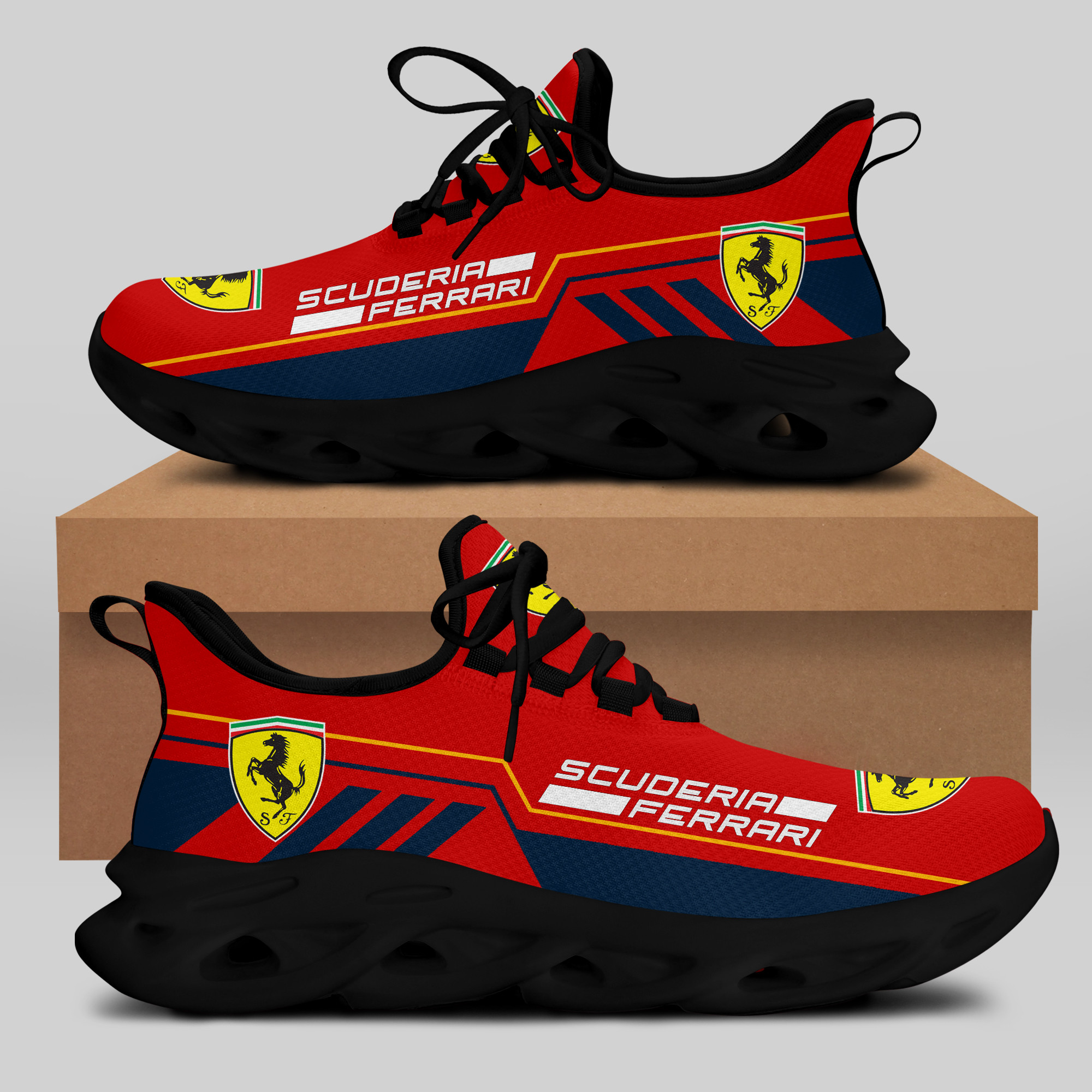 Ferrari Sneaker Running Shoes Ver 15 - Famjoys Ferrari Sneaker Running Shoes Ver 15 - Famjoys
