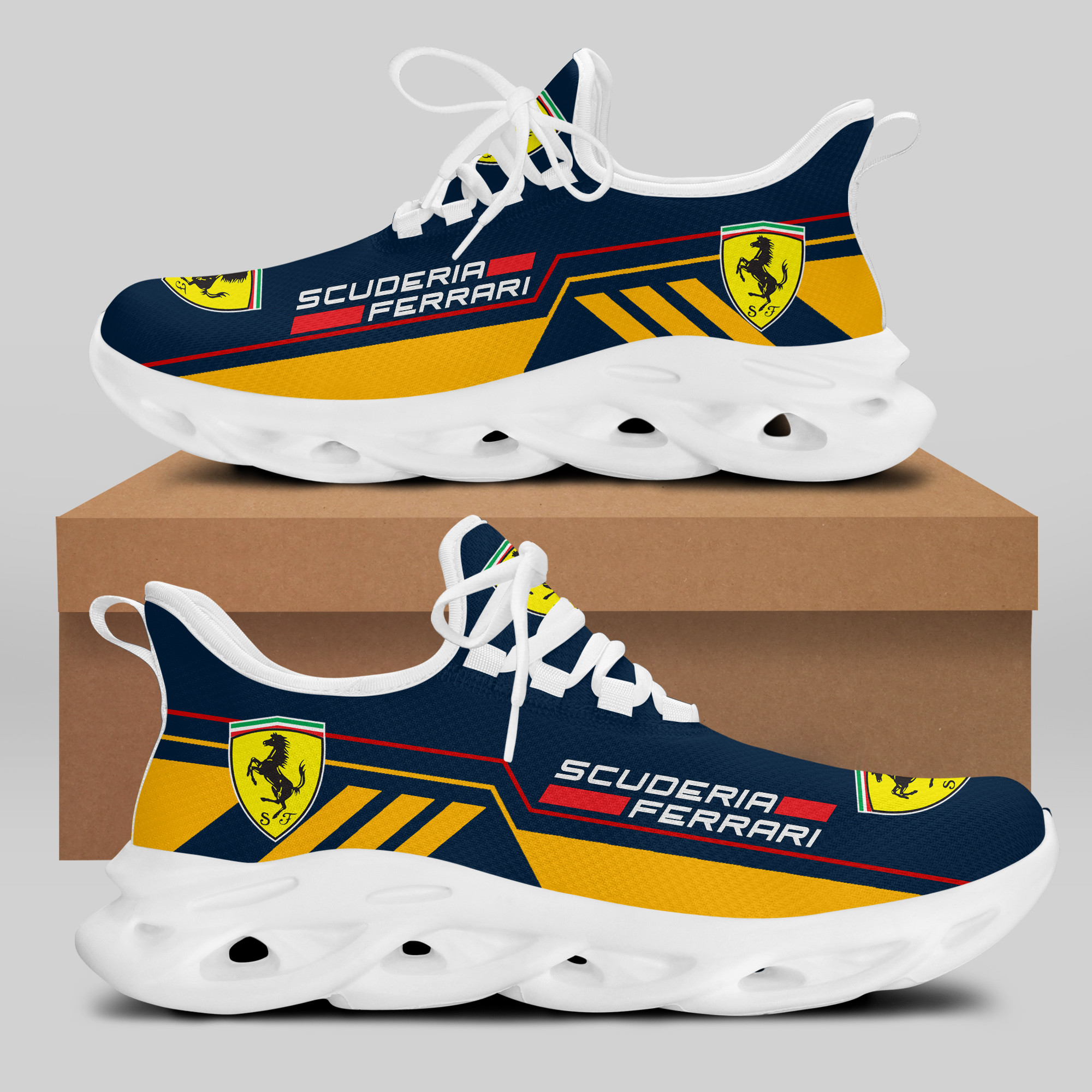Ferrari Sneaker Running Shoes Ver 17 - Famjoys Ferrari Sneaker Running Shoes Ver 17 - Famjoys