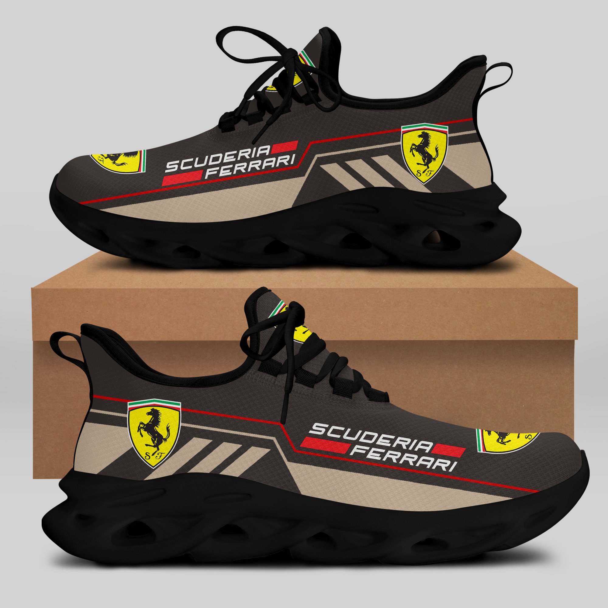 Ferrari Sneaker Running Shoes Ver 18 - Famjoys Ferrari Sneaker Running Shoes Ver 18 - Famjoys