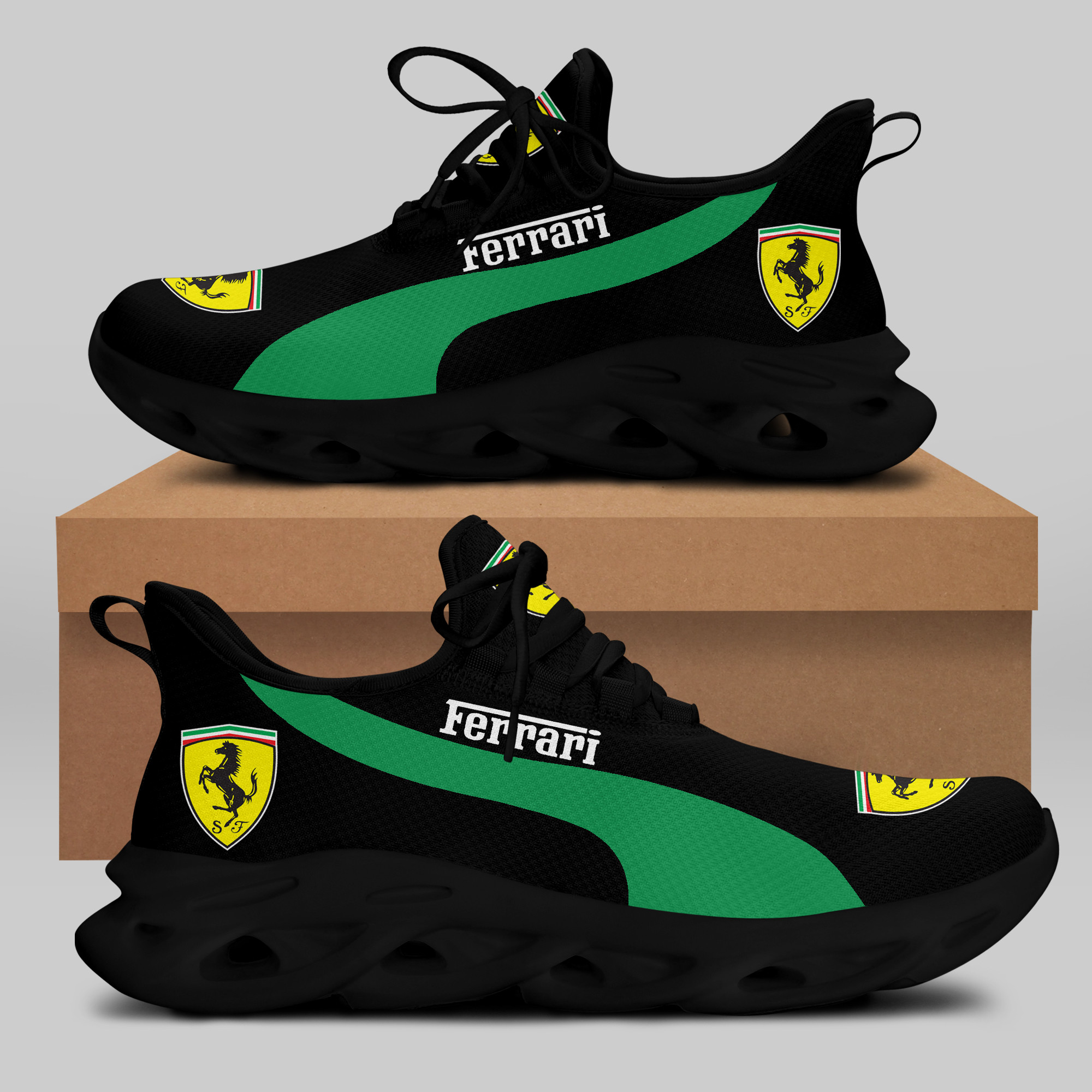 Ferrari Sneaker Running Shoes Ver 23 - Famjoys Ferrari Sneaker Running Shoes Ver 23 - Famjoys
