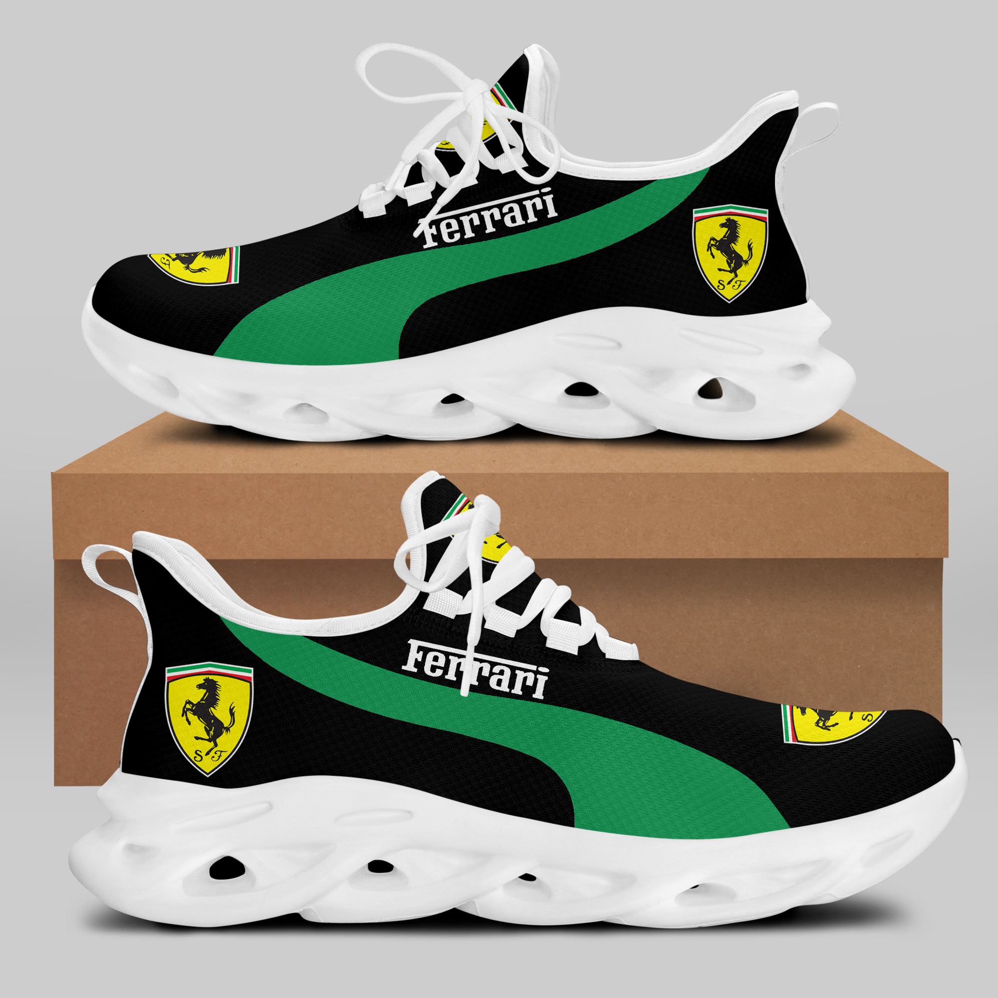 Ferrari Sneaker Running Shoes Ver 23 - Famjoys Ferrari Sneaker Running Shoes Ver 23 - Famjoys