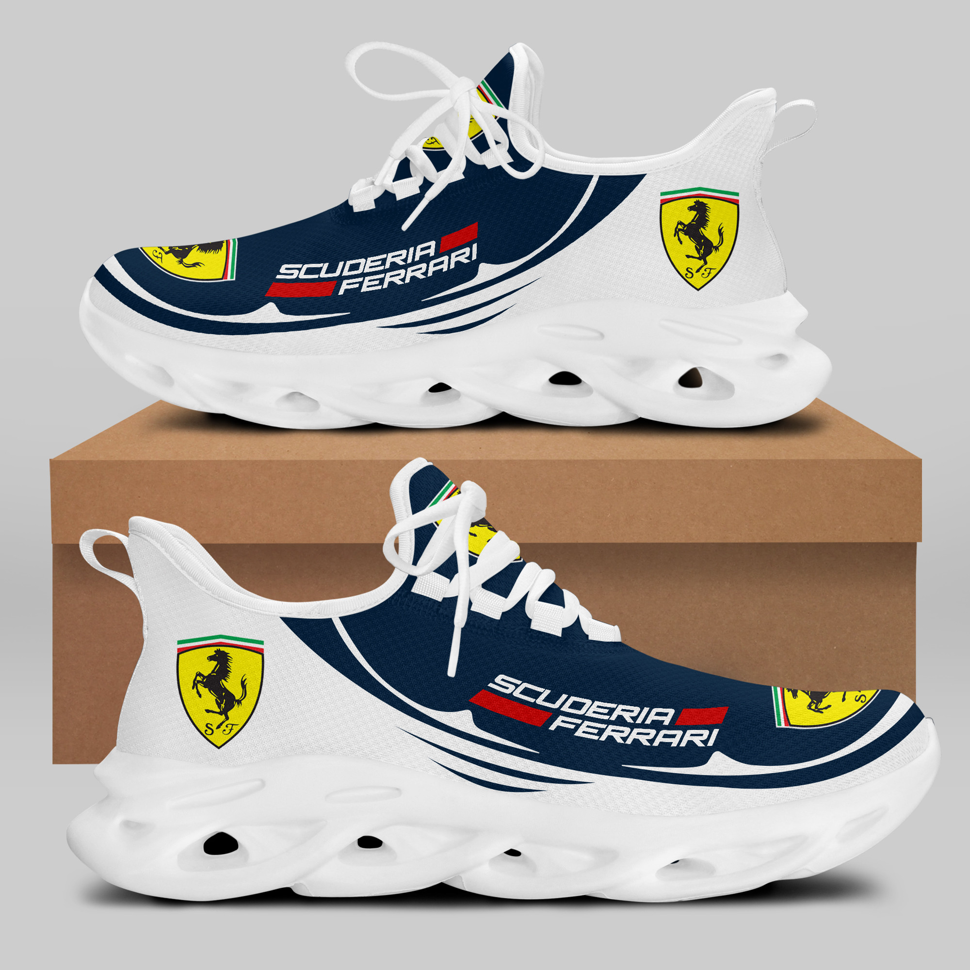 Ferrari Sneaker Running Shoes Ver 28 - Famjoys Ferrari Sneaker Running Shoes Ver 28 - Famjoys