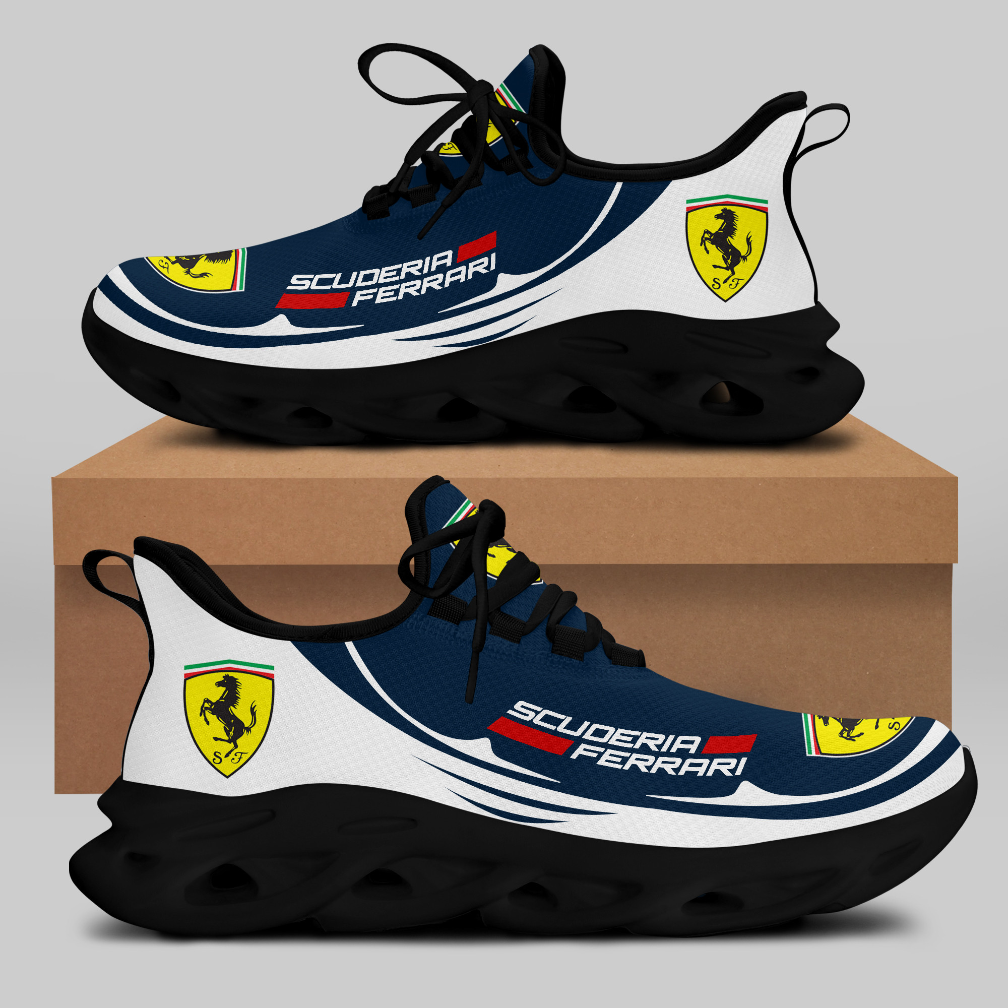 Ferrari Sneaker Running Shoes Ver 28 - Famjoys Ferrari Sneaker Running Shoes Ver 28 - Famjoys