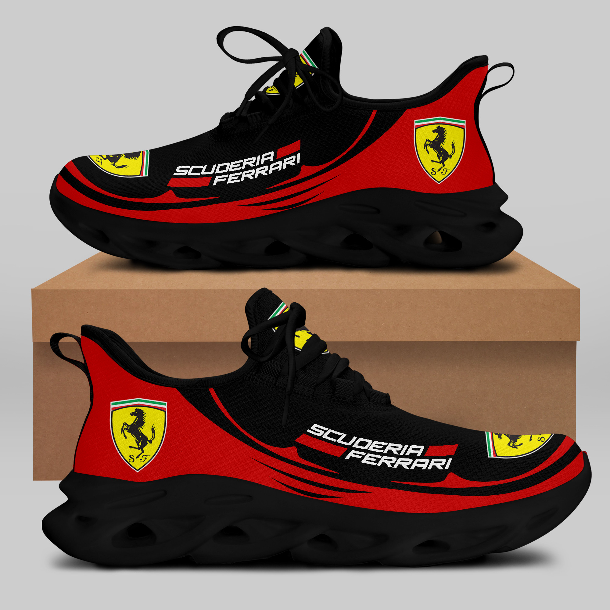 Ferrari Sneaker Running Shoes Ver 31 - Famjoys Ferrari Sneaker Running Shoes Ver 31 - Famjoys
